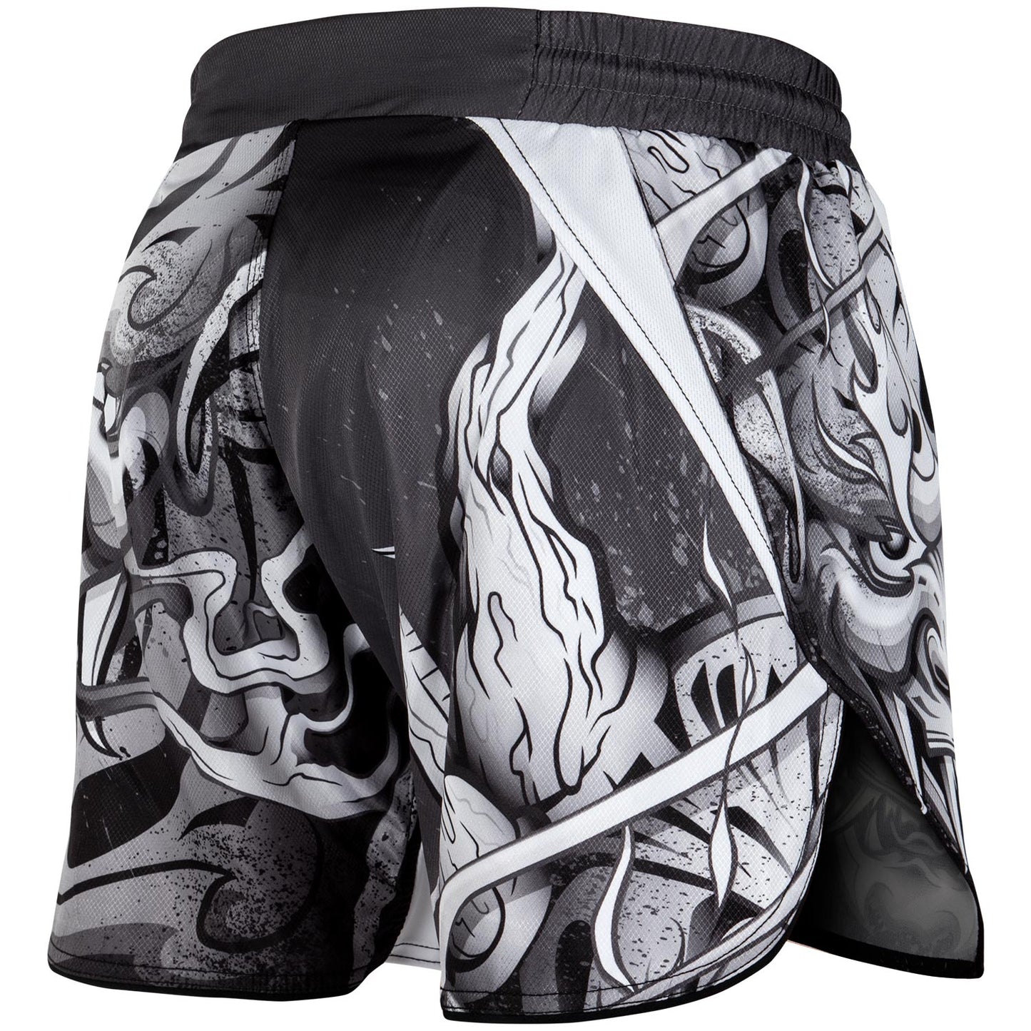 Venum Devil Kampfshorts - Weiß/Schwarz
