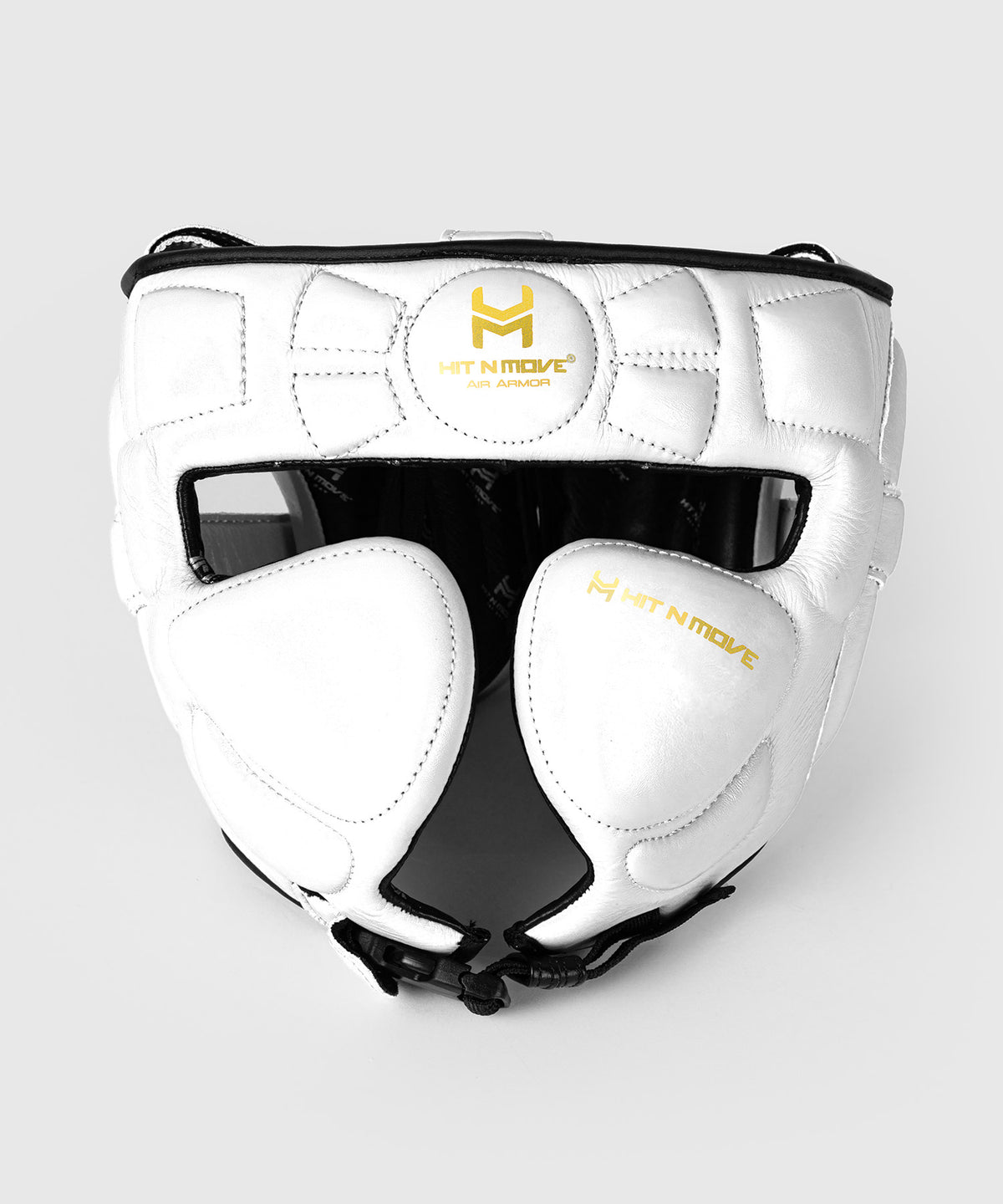 Hit N Move Air Armor Casco da Boxe - Bianco