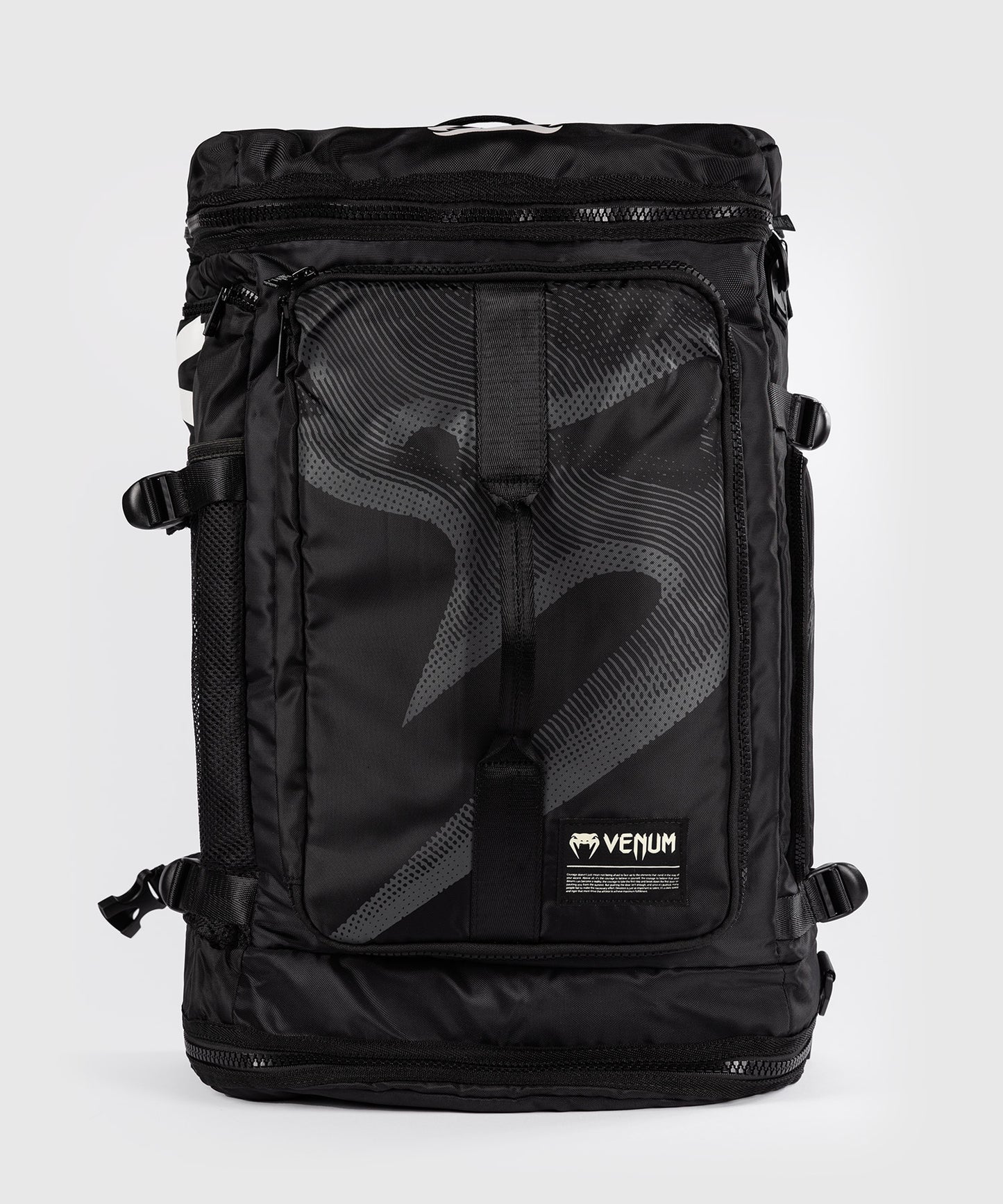 Venum Shockwave Sporttasche convertible (60L) - Schwarz