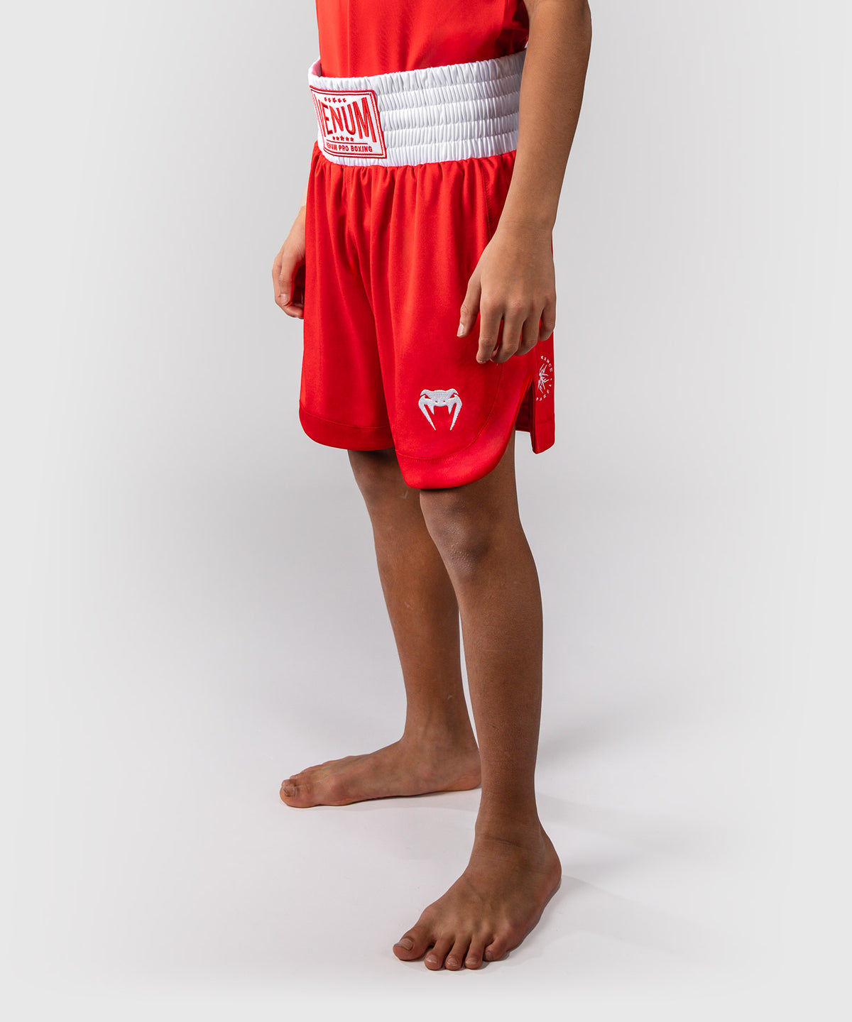 Venum Classic Short de Boxeo Para Niños – Rojo Fuego