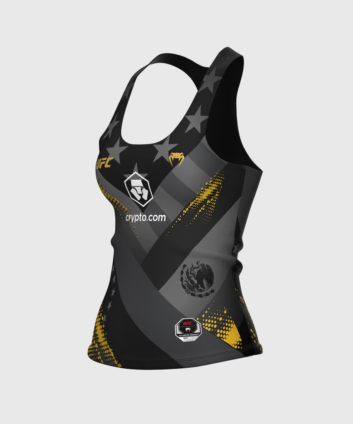 Women’s UFC by Venum Black Julianna Peña Sports Long Bra