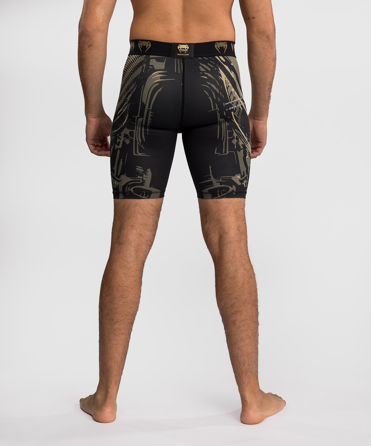 Short de compression Venum Invader - Noir/Sable