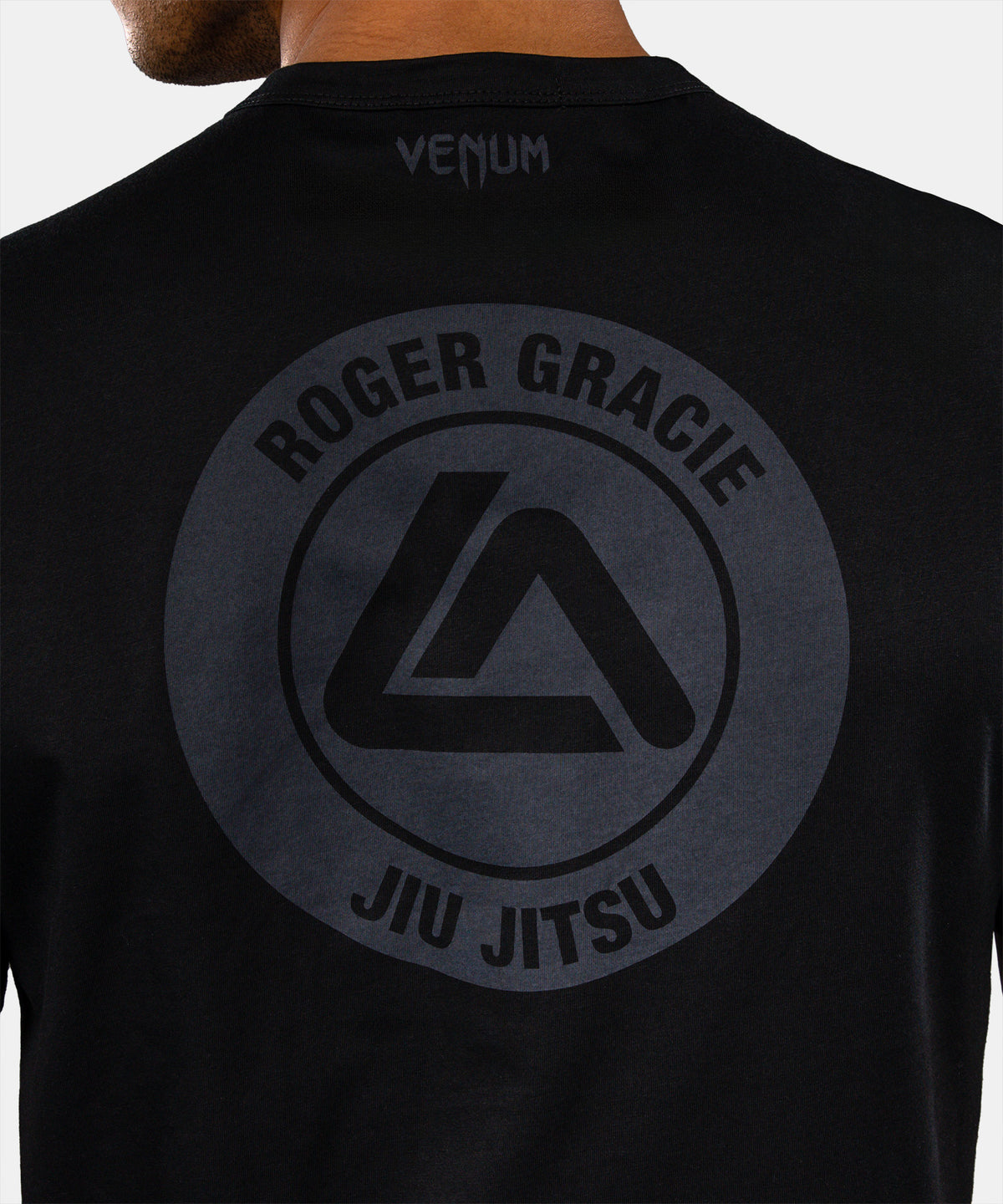Venum x Roger Gracie Academy T‑Shirt - Schwarz
