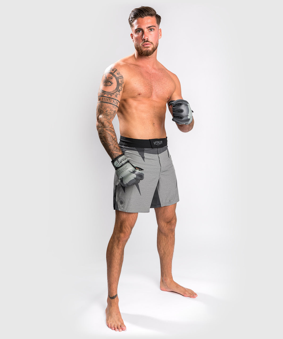 Shorts de Combate Venum Stone - Verde Mineral