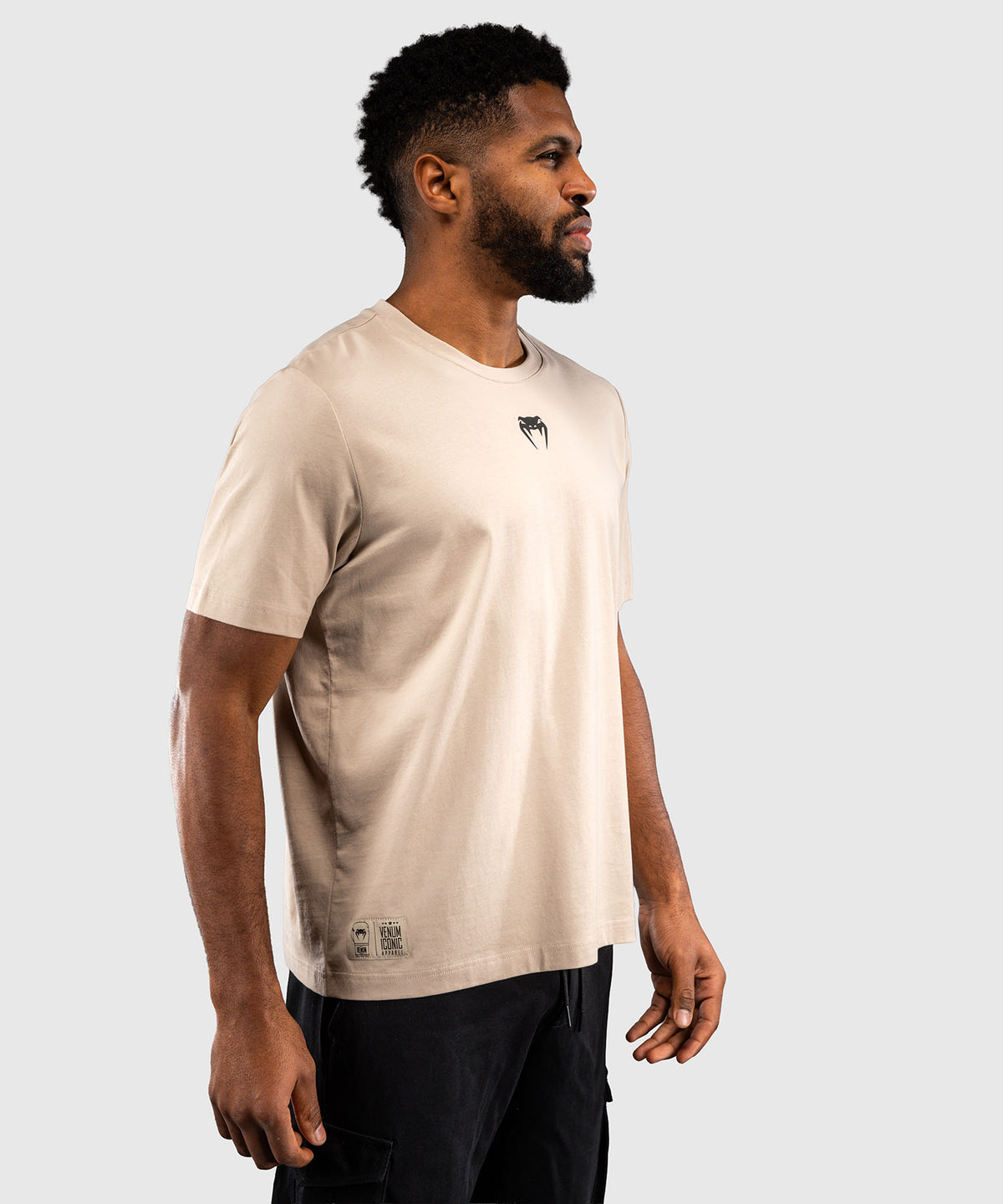T-shirt en Coton Venum Fight Icon - Beige