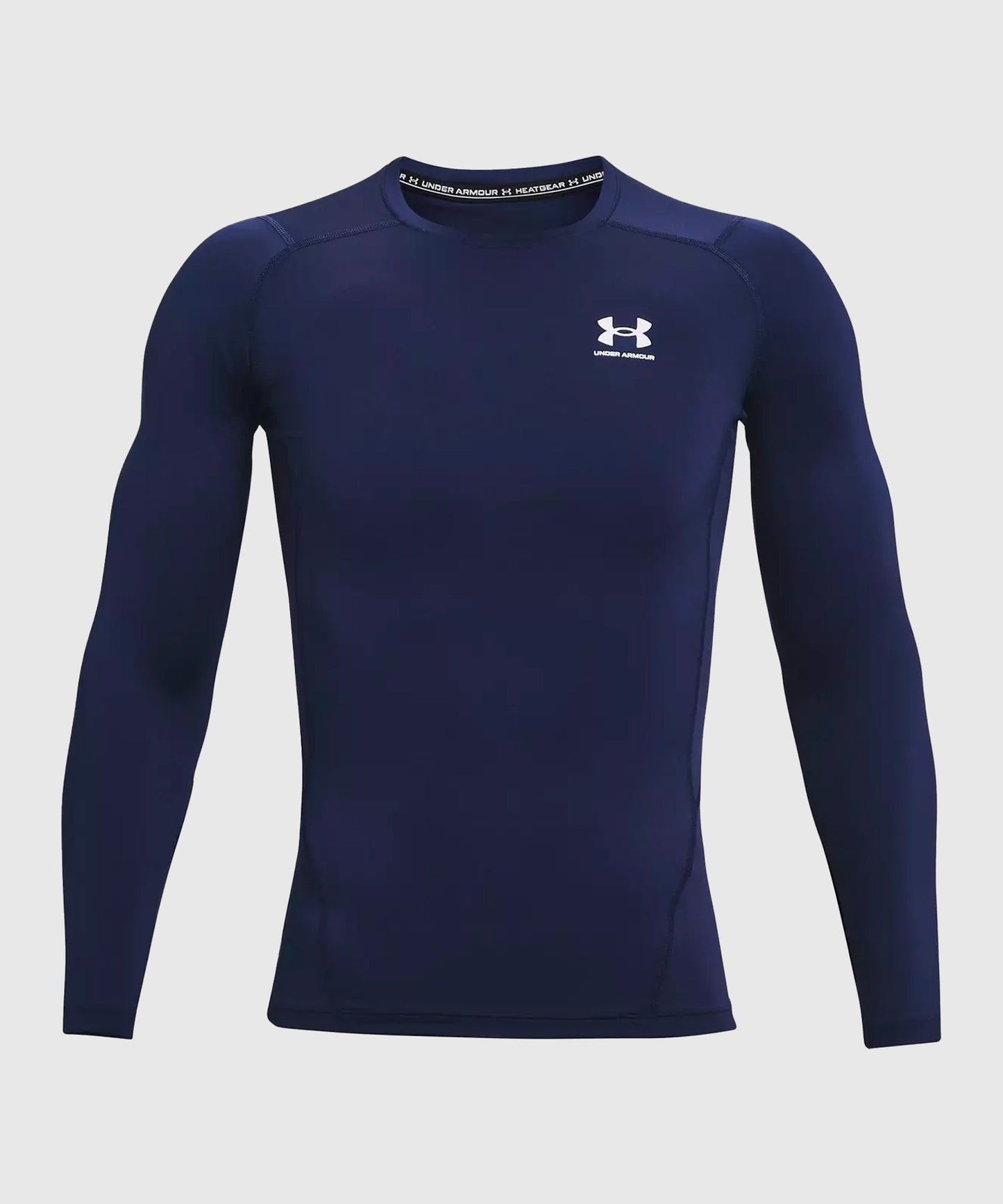 Under Armour Heatgear® T-Shirt a Maniche Lunghe – Blu Navy