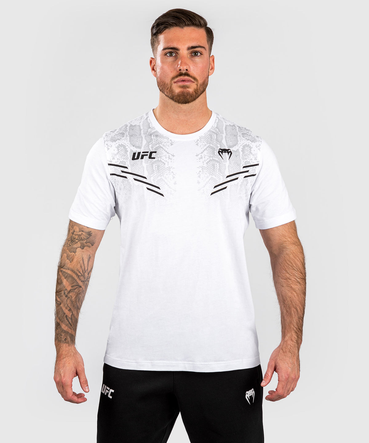 UFC Adrenaline by Venum Replica Maglietta a maniche corte da Uomo - Bianco
