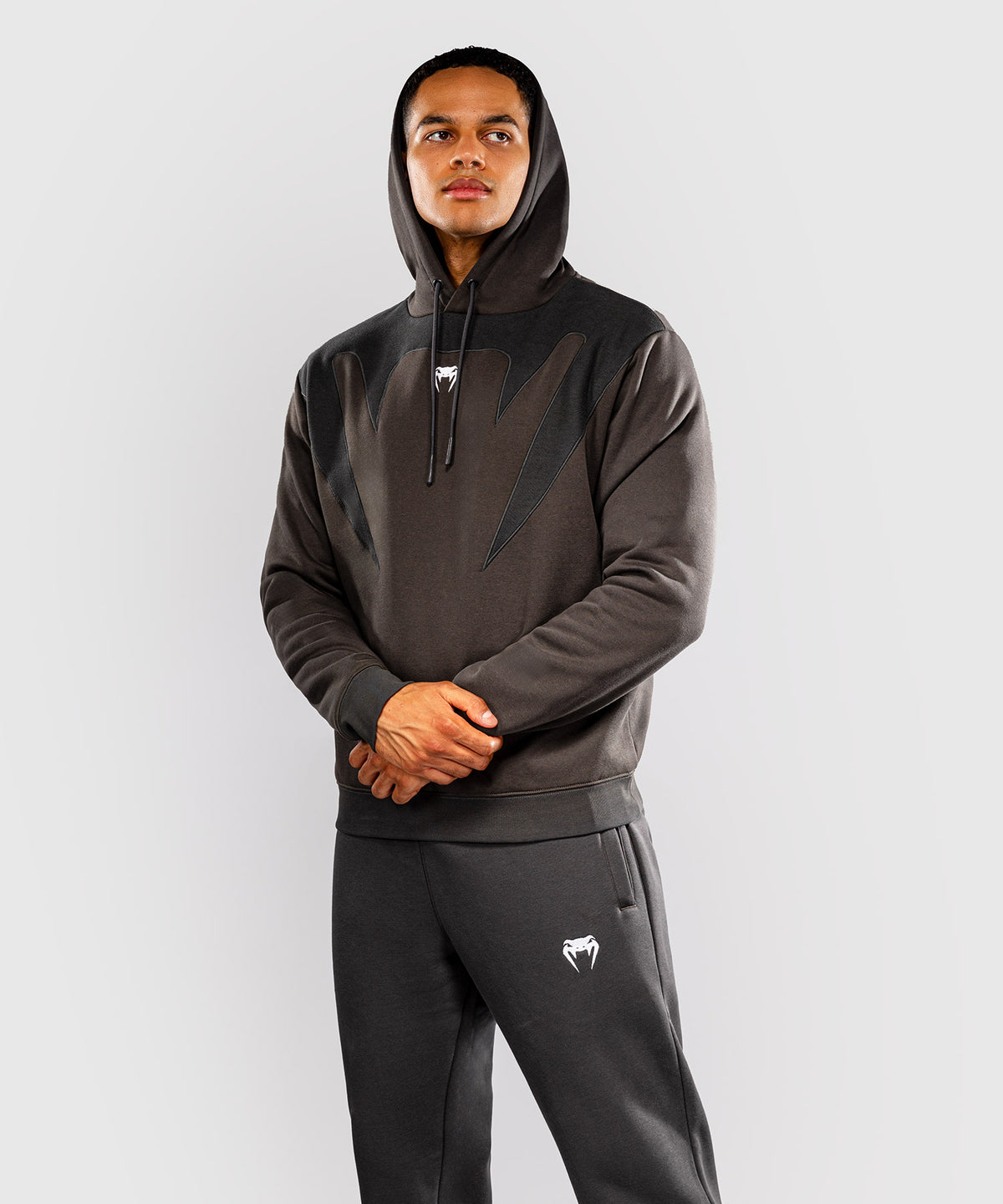 Venum Attack Fleece & Weave Felpa con cappuccio - Grigio