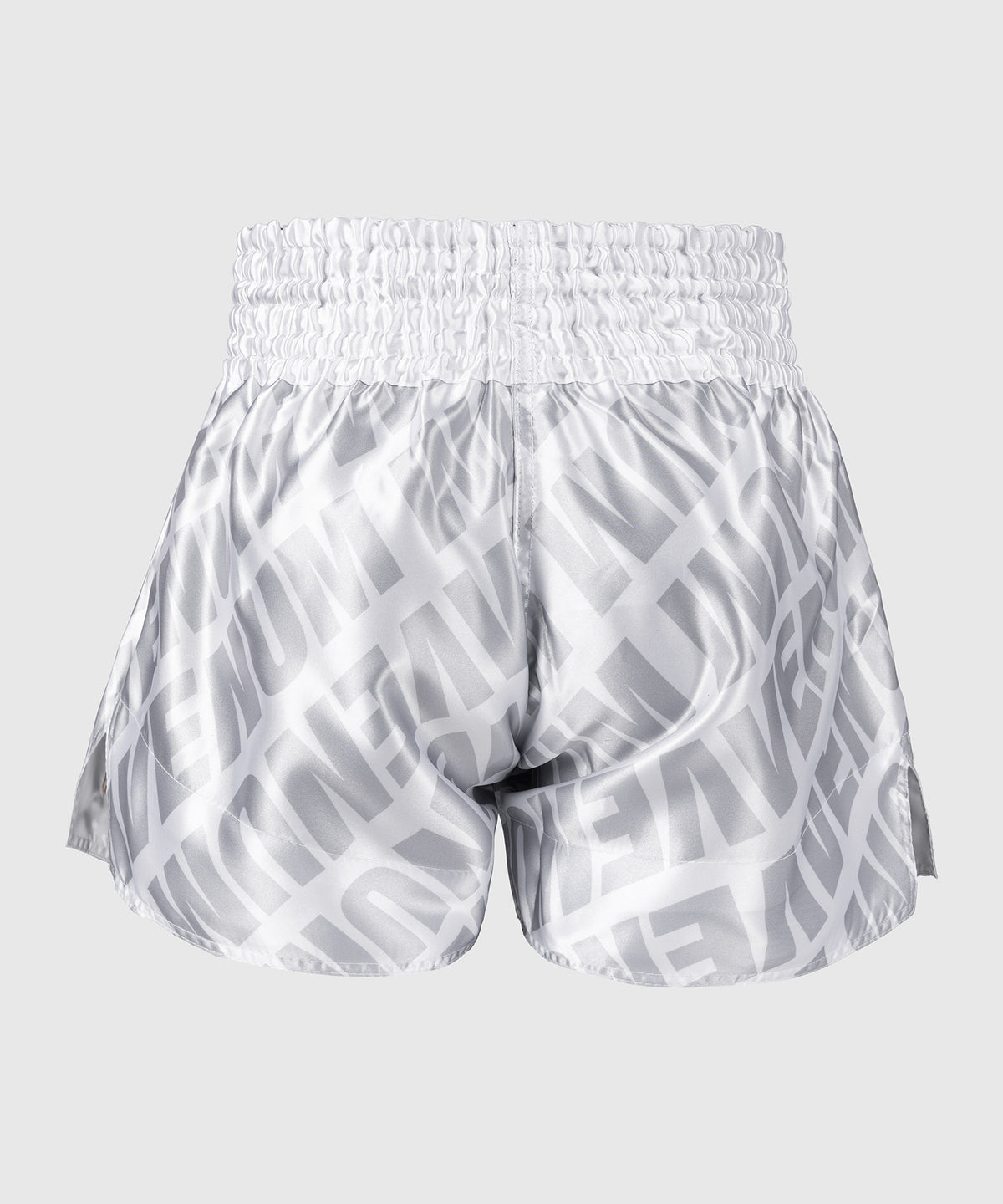 Venum Contender XT Pantaloncini Muay Thai – Bianco/Argento