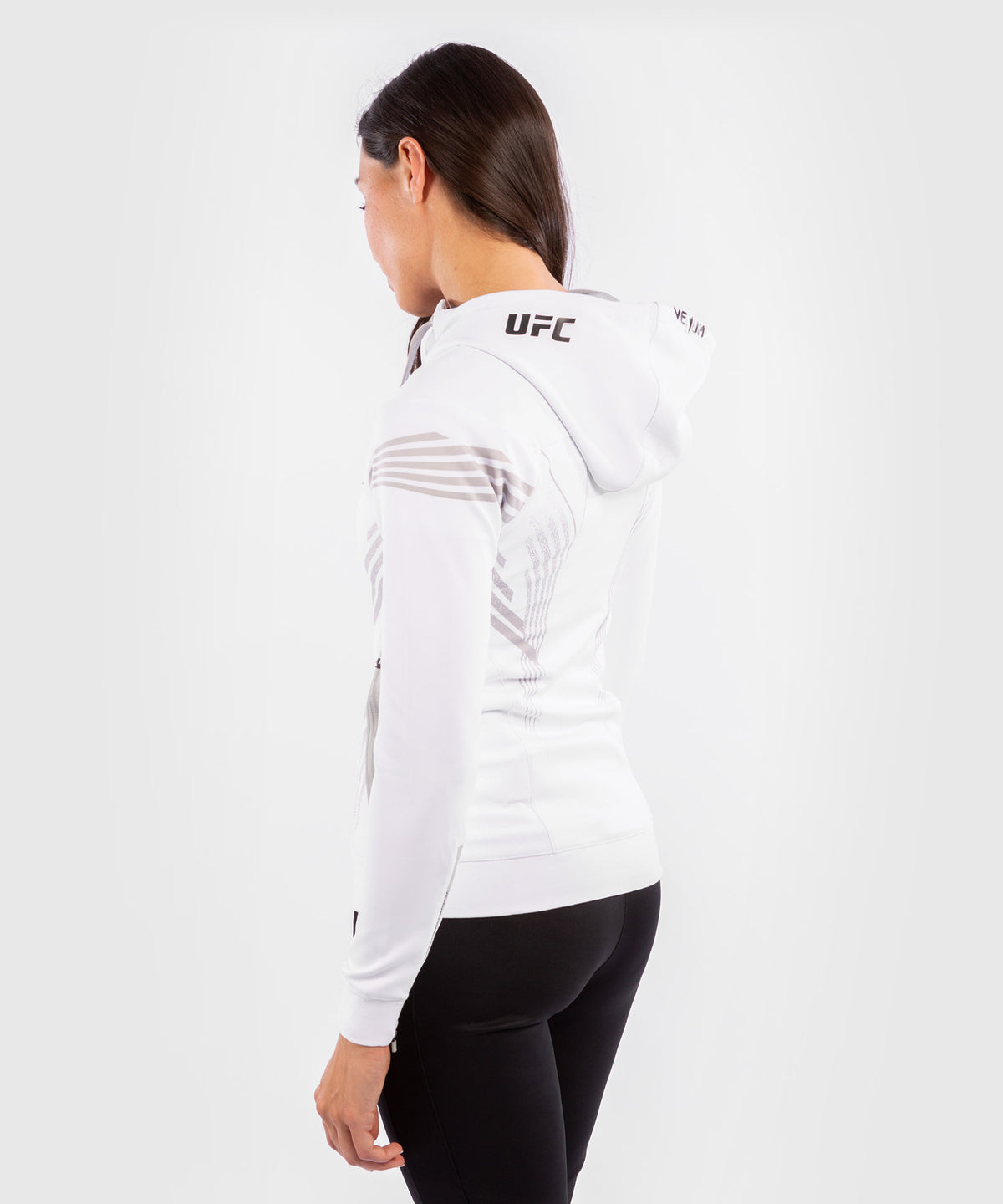 Sudadera Para Mujer UFC Venum Authentic Fight Night Walkout - Blanco