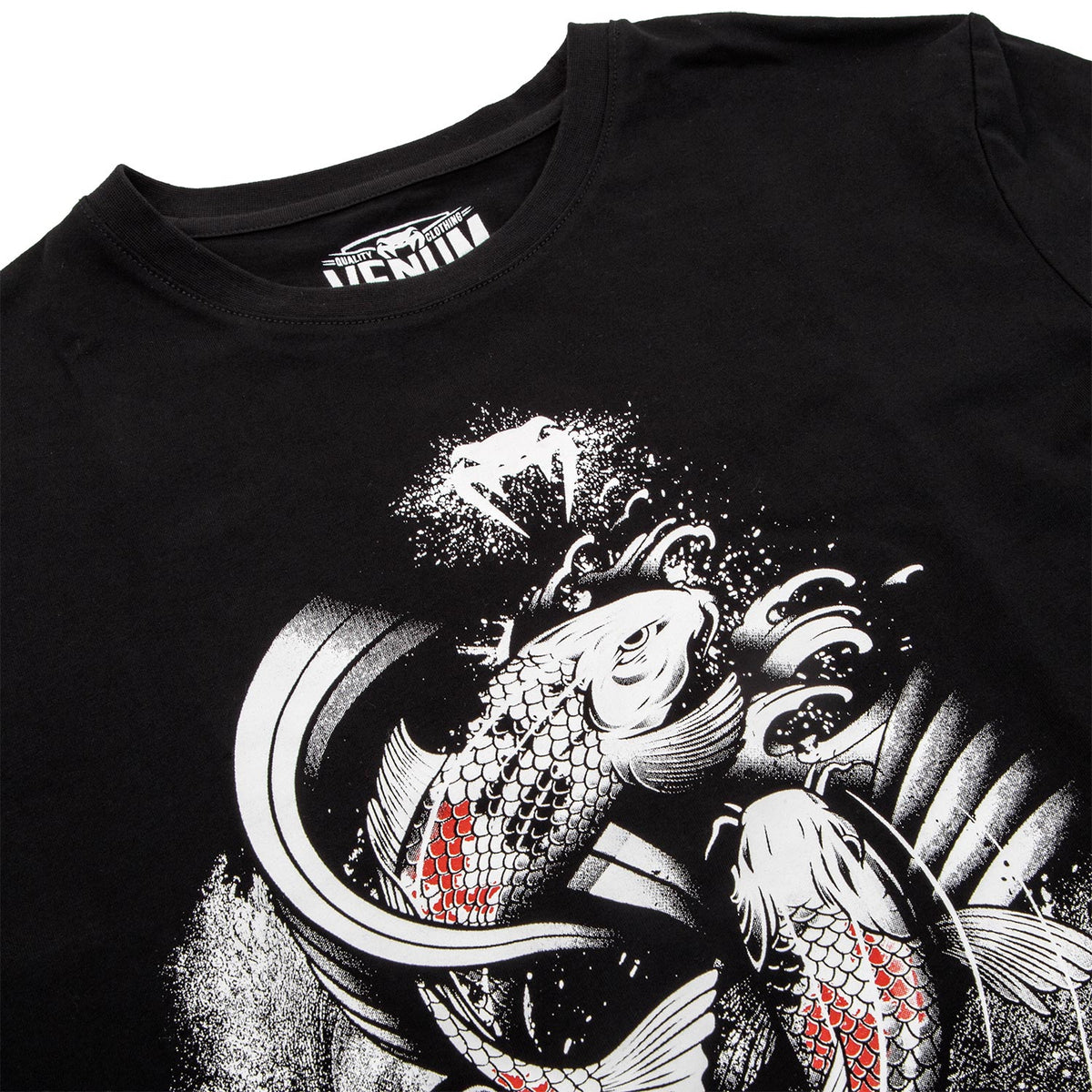 Camiseta Venum Koi 2.0 - Negro/Blanco