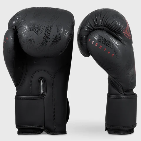 Fumetsu Berserker Boxhandschuhe - Schwarz/Rot
