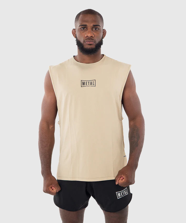Metal Boxe Entraînement Metal Desert Storm Tanktop - Beige
