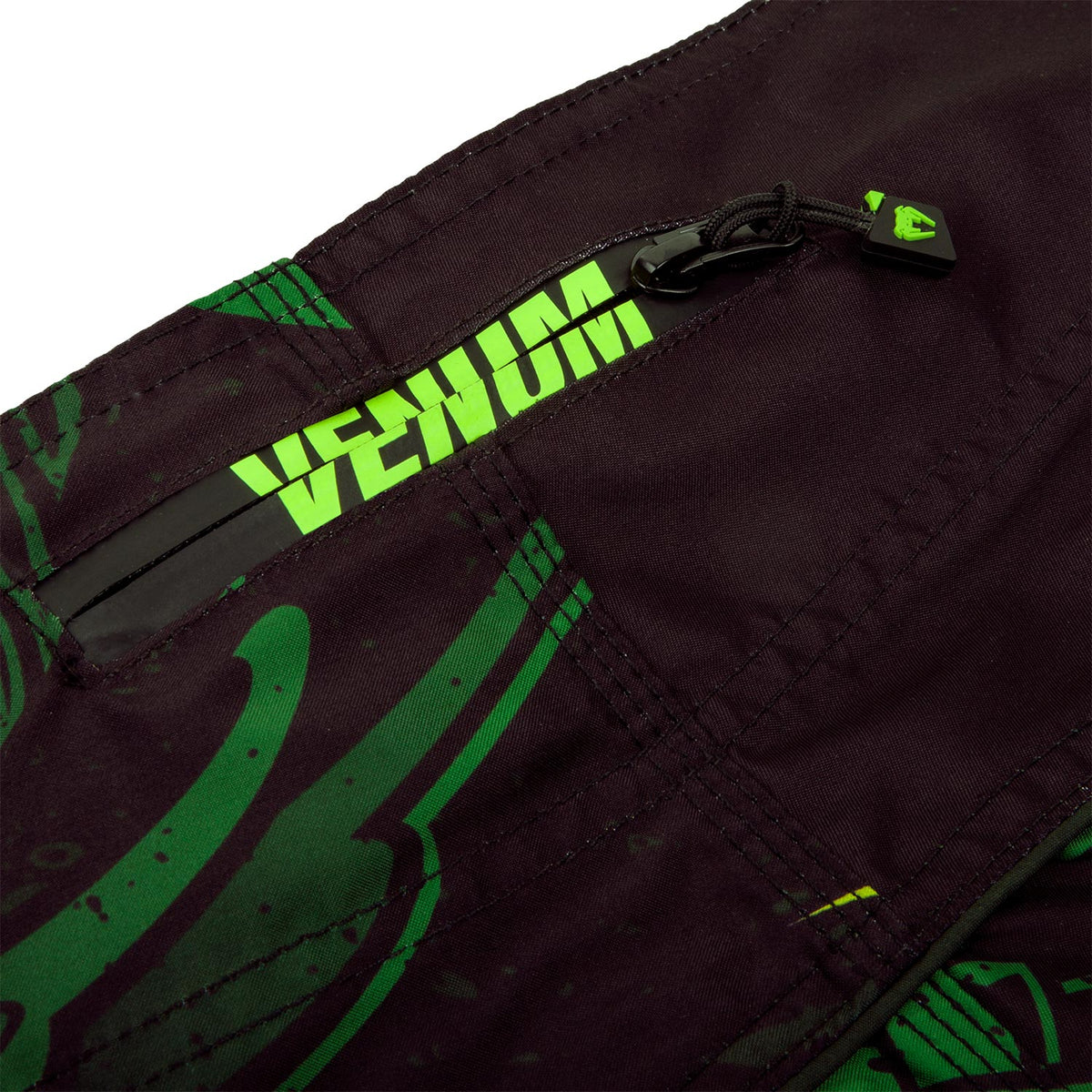 Bañador Venum Green Viper - Negro/Verde