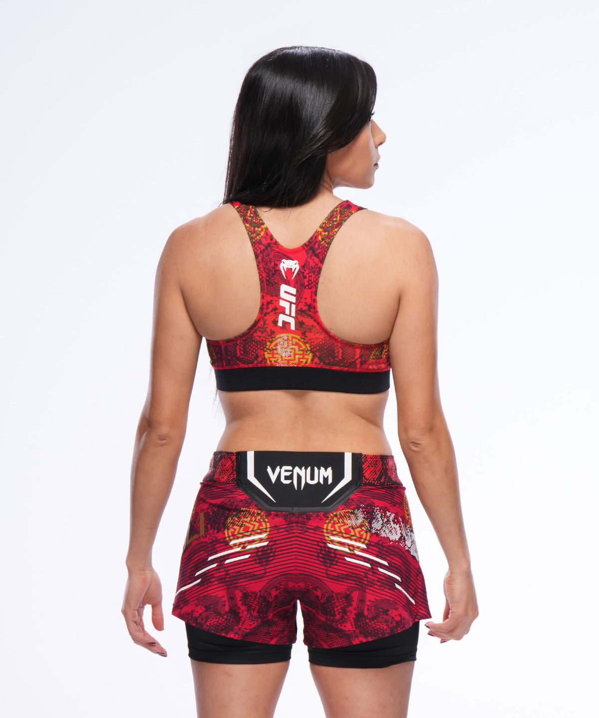 Brassière de sport UFC Unrivaled by Venum Zhang Weili - Rouge