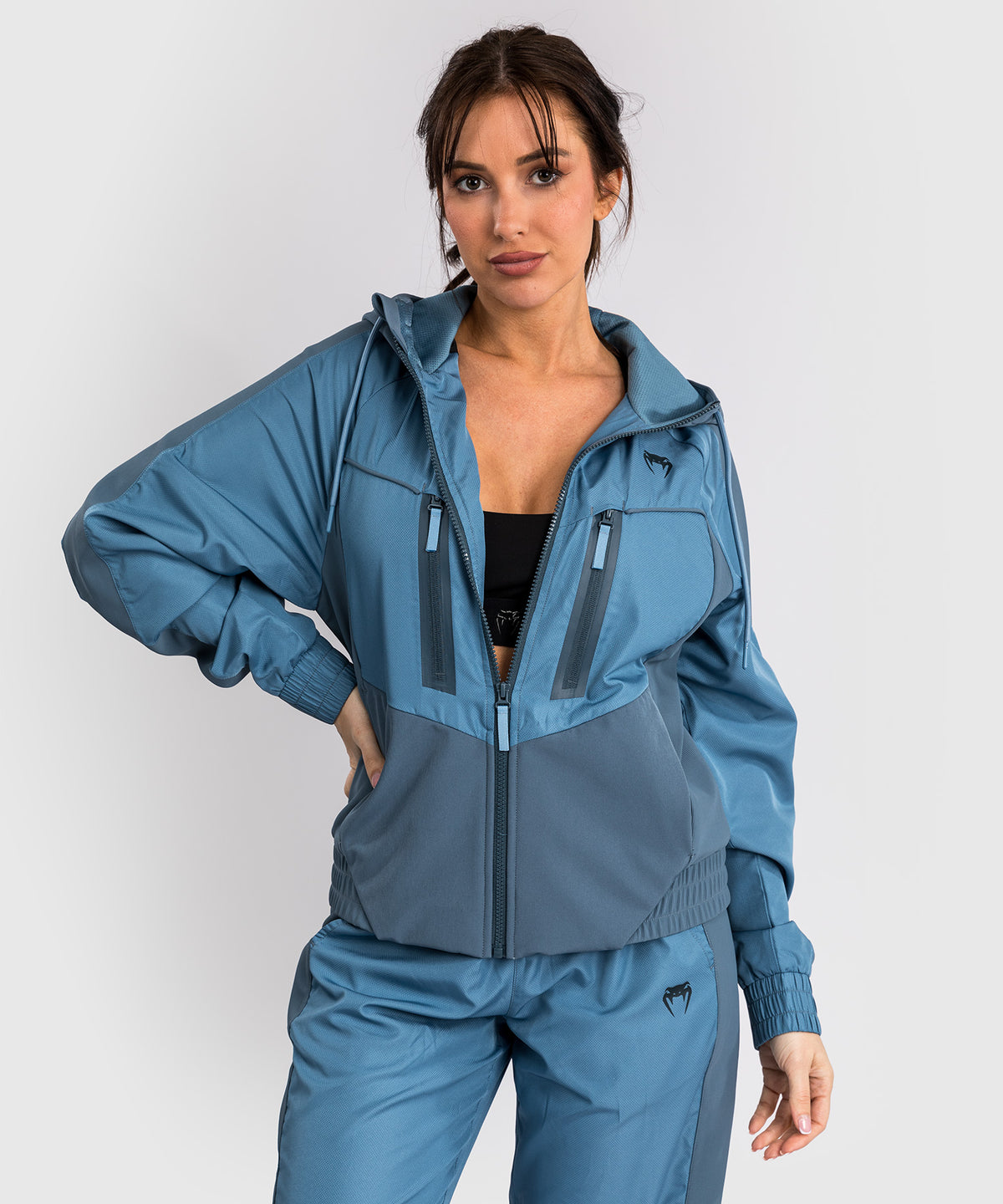Venum Laser 3.0 Damen-Trainingsjacke - Pazifikblau