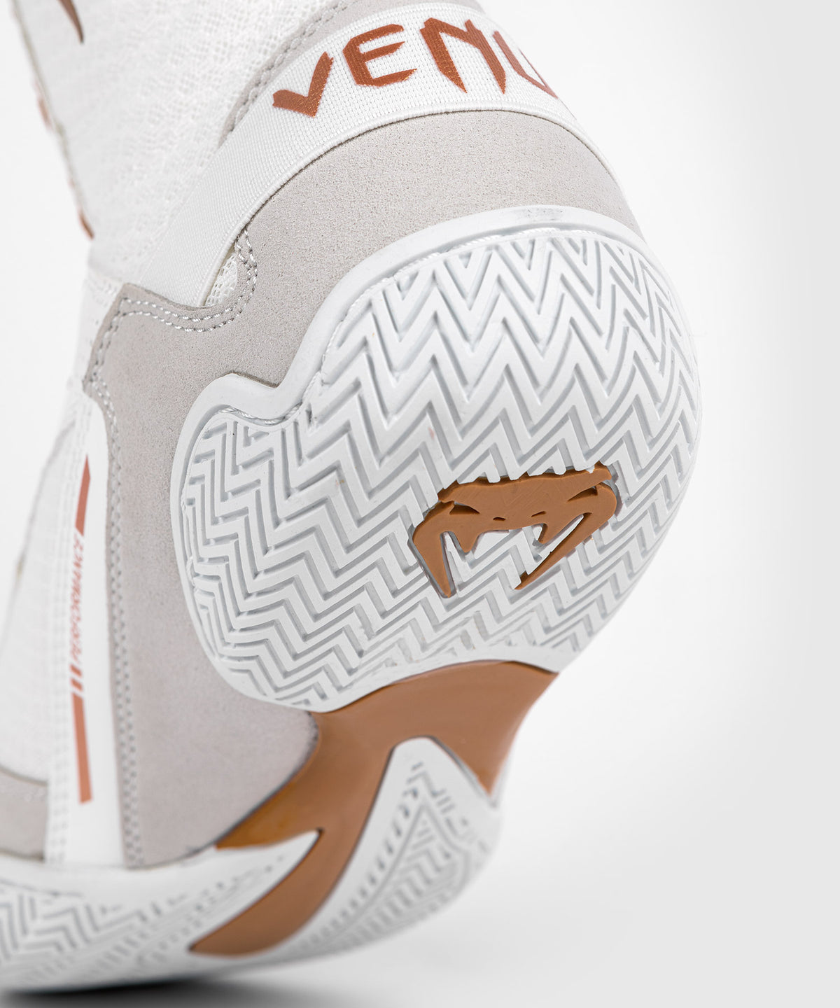 Venum Elite Monogram Scarpe Da Boxe – Bianco/Oro
