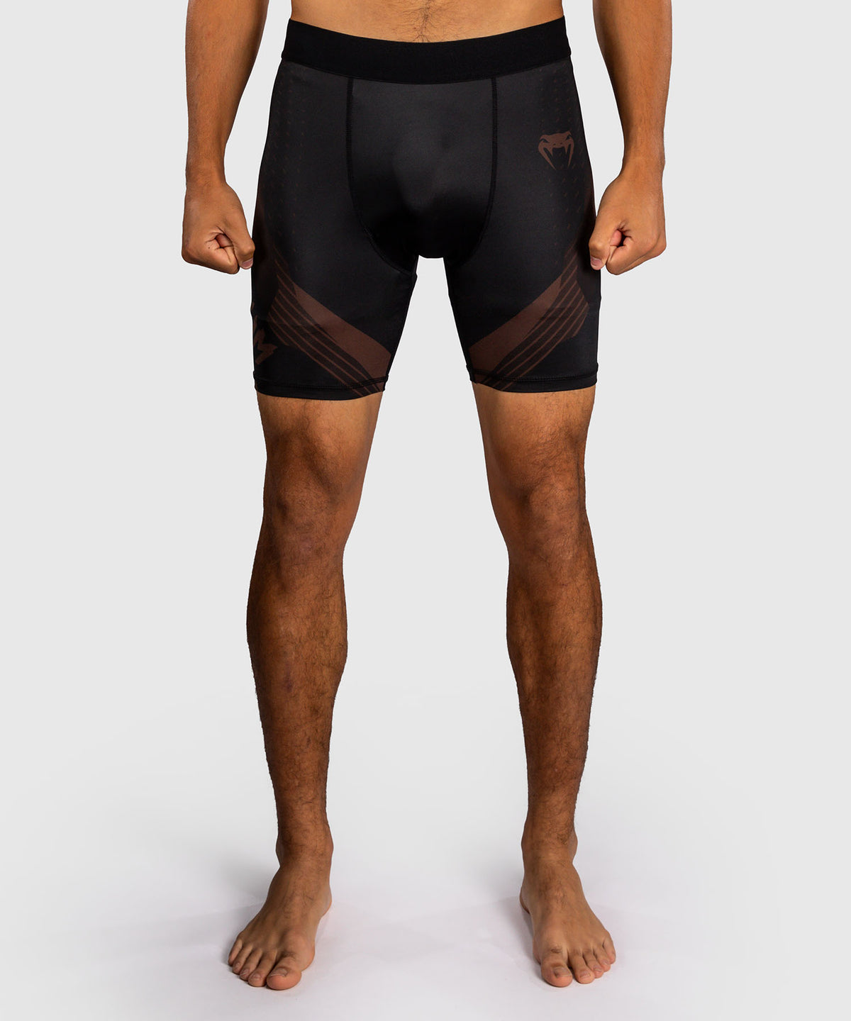 Short de Compression Venum No-Gi 6.0 - Noir/Marron