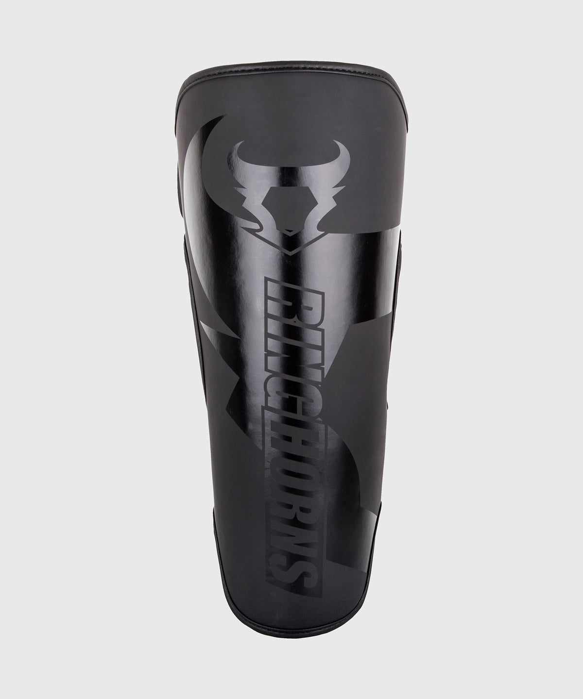Ringhorns Charger by Venum Shin Guards – Nero/Nero