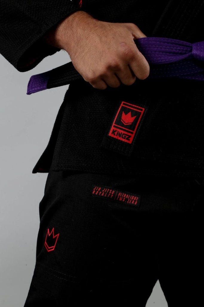 Kingz Ultralight 2.0 BJJ Gi - Schwarz
