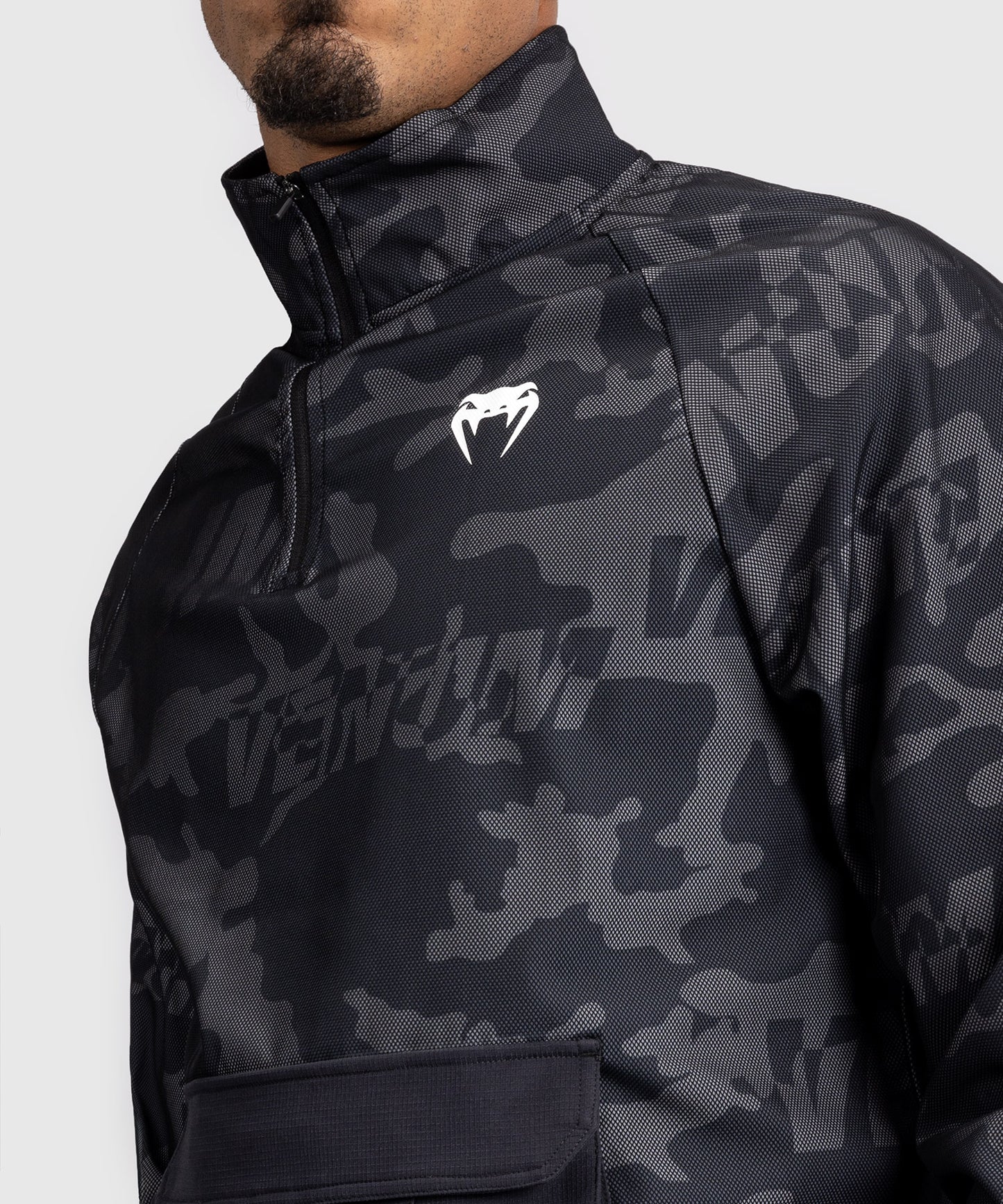 Veste de Survêtement Pour Hommes Venum Trooper - Noir/Charbon