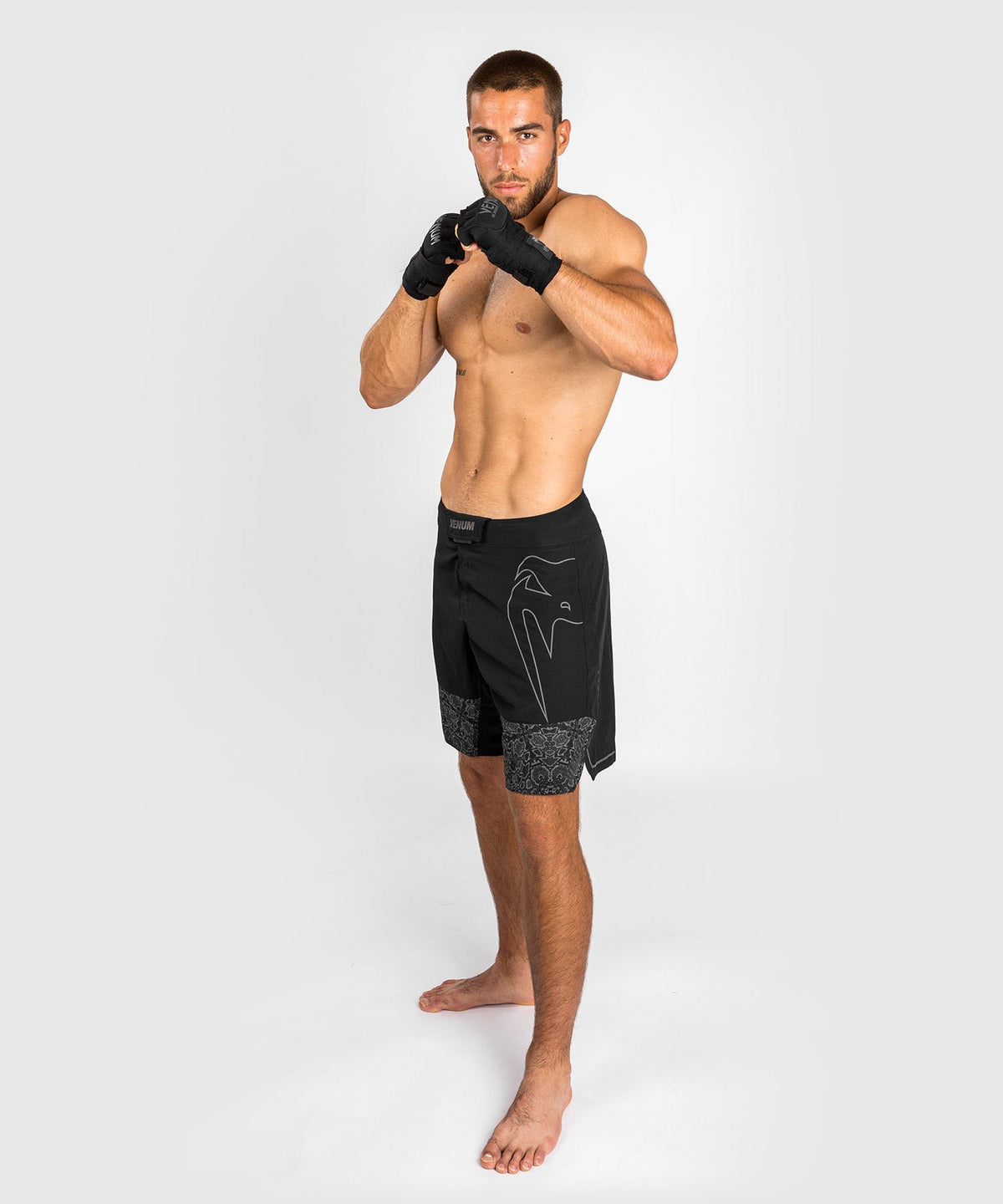 Venum Reflective MMA Short Light 4.0 - Black/Black