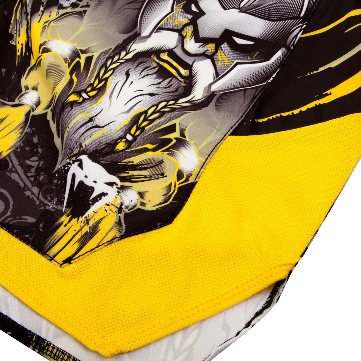 Venum Viking 2.0 short fightshorts - Black/Yellow