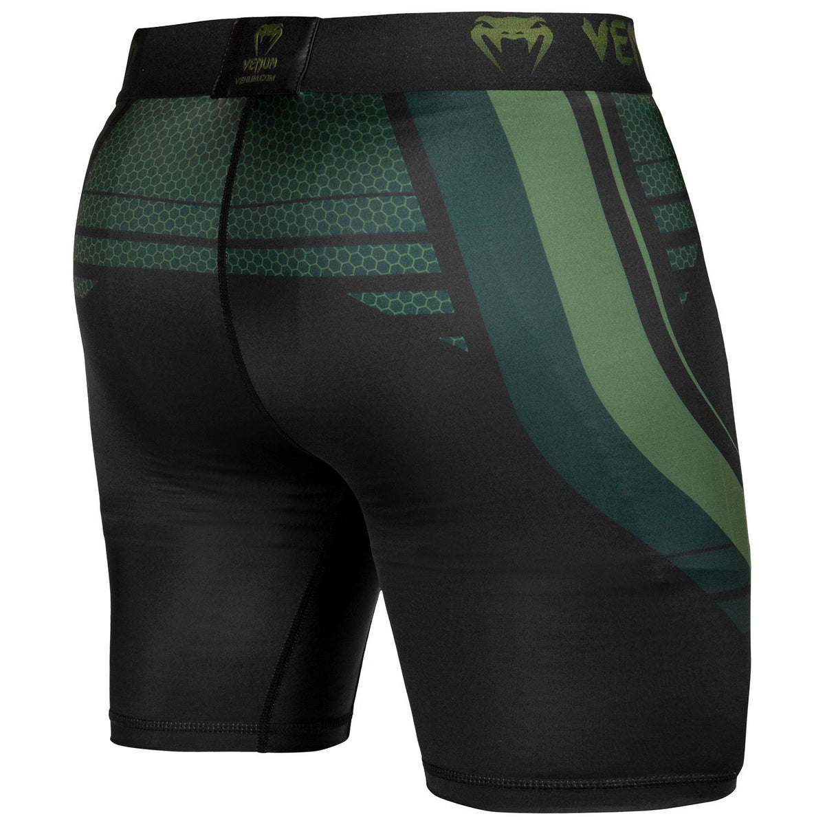 Short de compression Venum Technical 2.0 - Noir/Kaki - Exclusivité