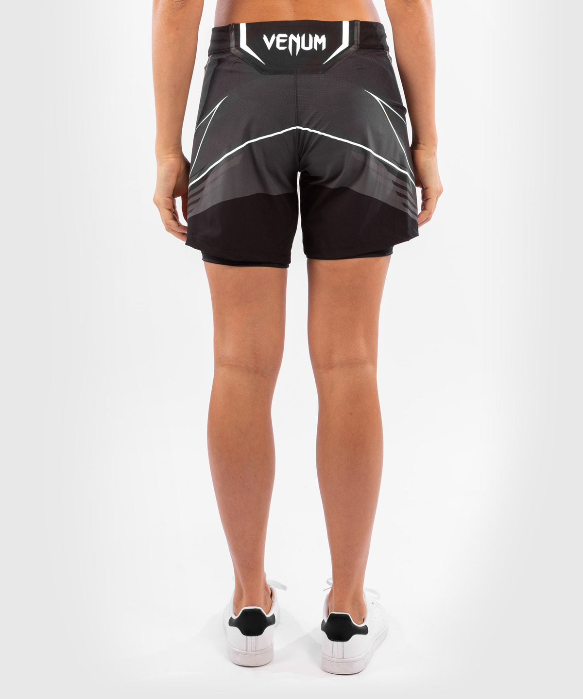Fightshort Femme UFC Venum Authentic Fight Night - Coupe Longue - Noir