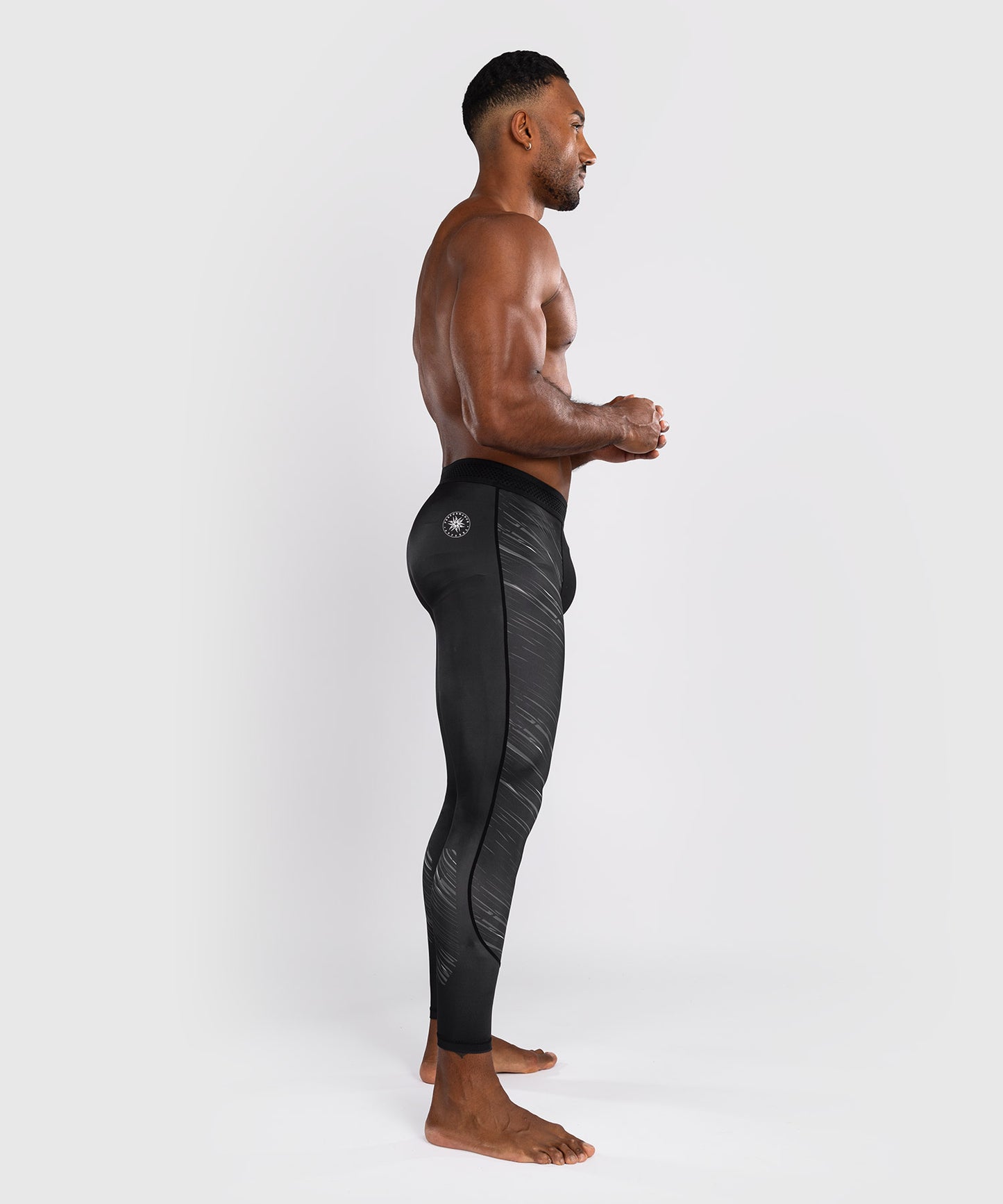Venum Rapid Spats - Negro/Gris Tormenta