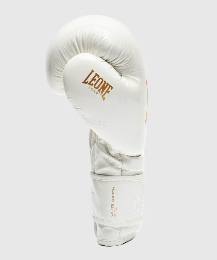 Leone Gn059 Boxing Gloves - White