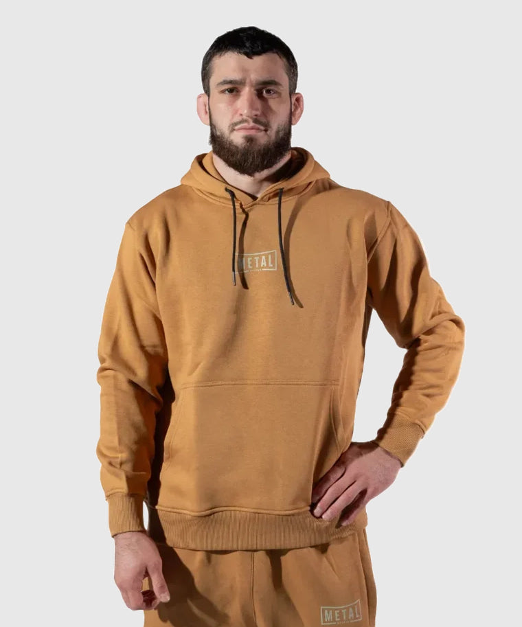 Metal Boxe Caucasian Hills Kapuzenpullover - Beige