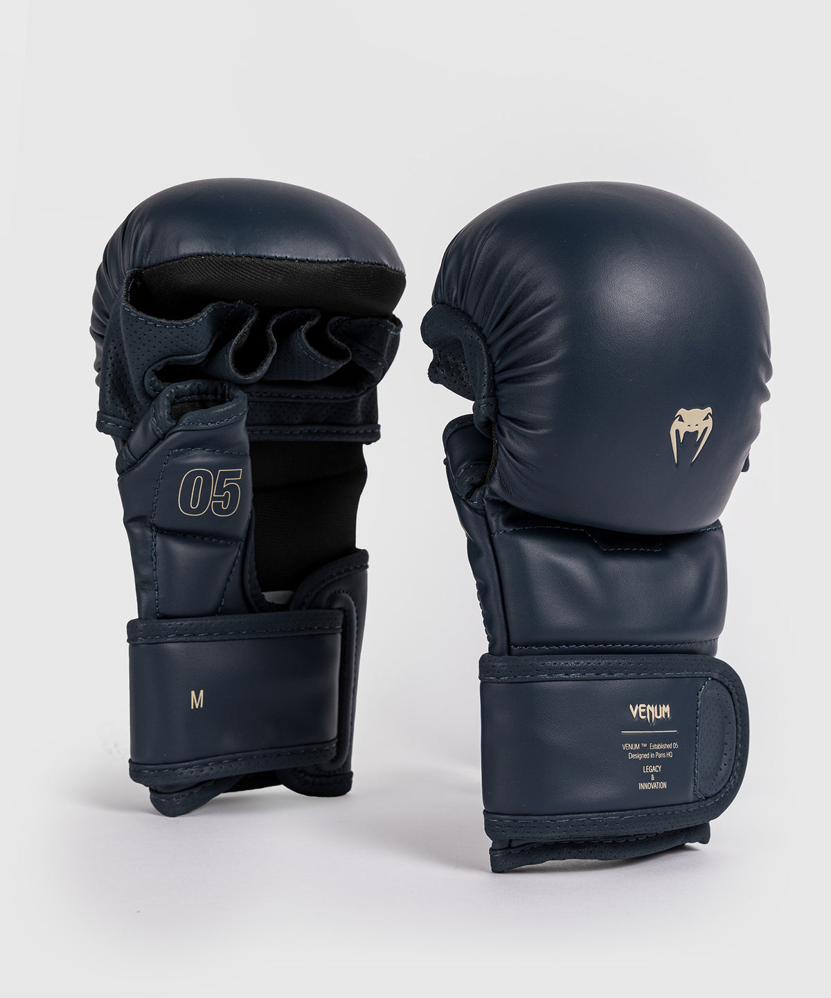 Gants de sparring MMA Venum Impact Evo - Bleu glacé