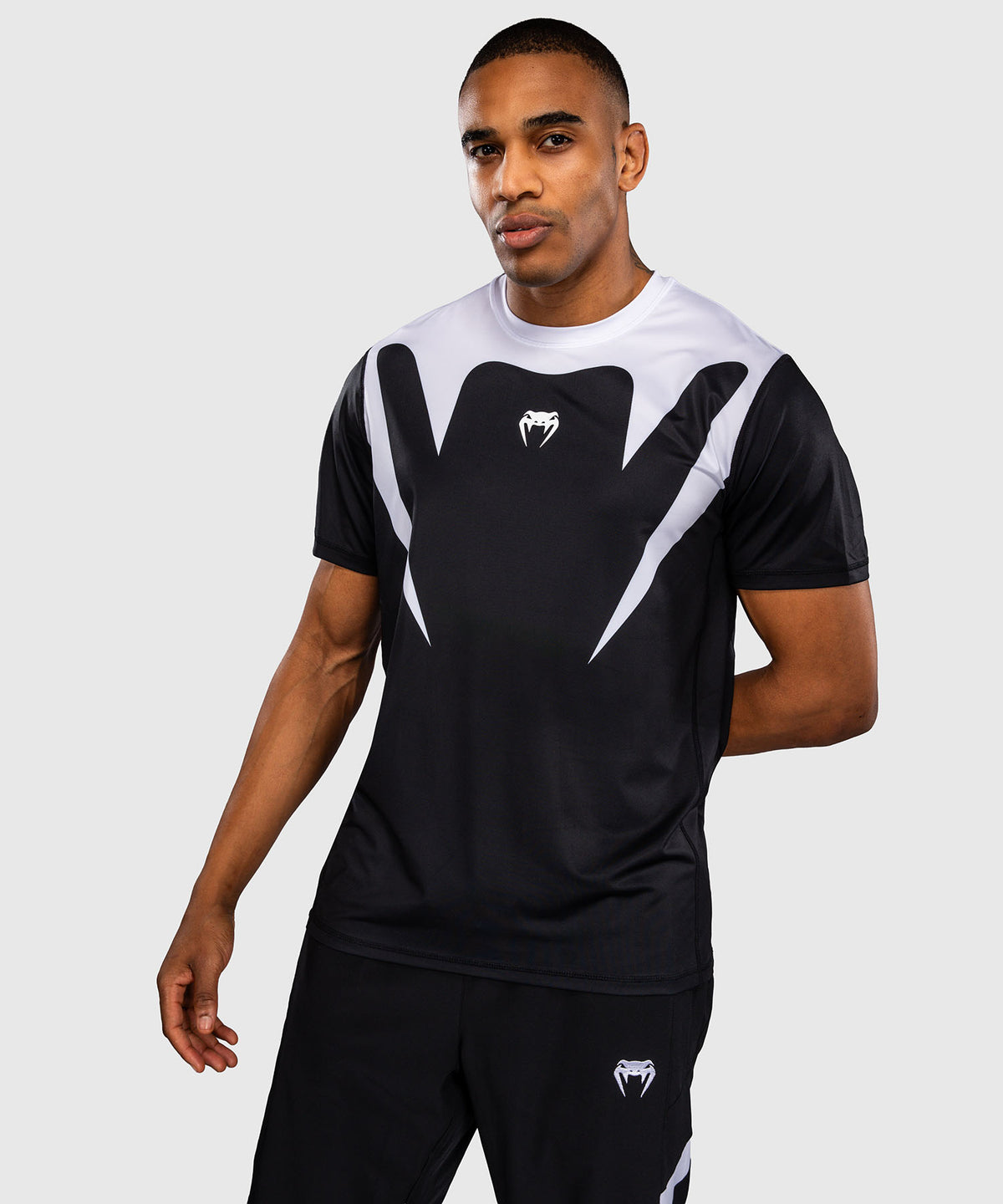 Venum Attack 90 Maglietta Dry Tech – Bianco/Nero