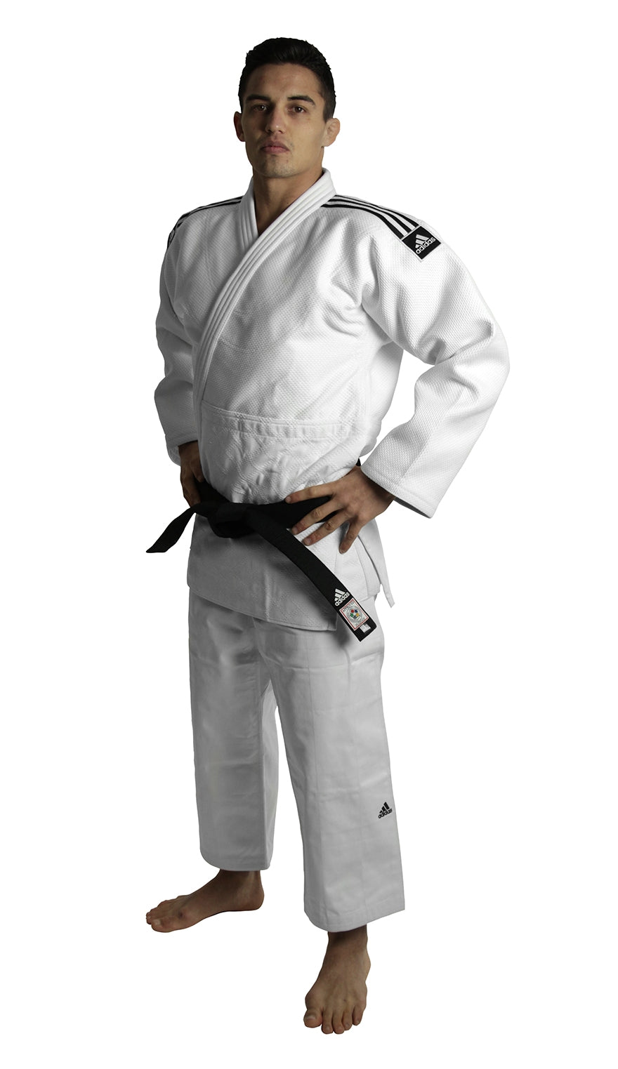 Adidas J690 Quest Kimono da Judo - Bianco