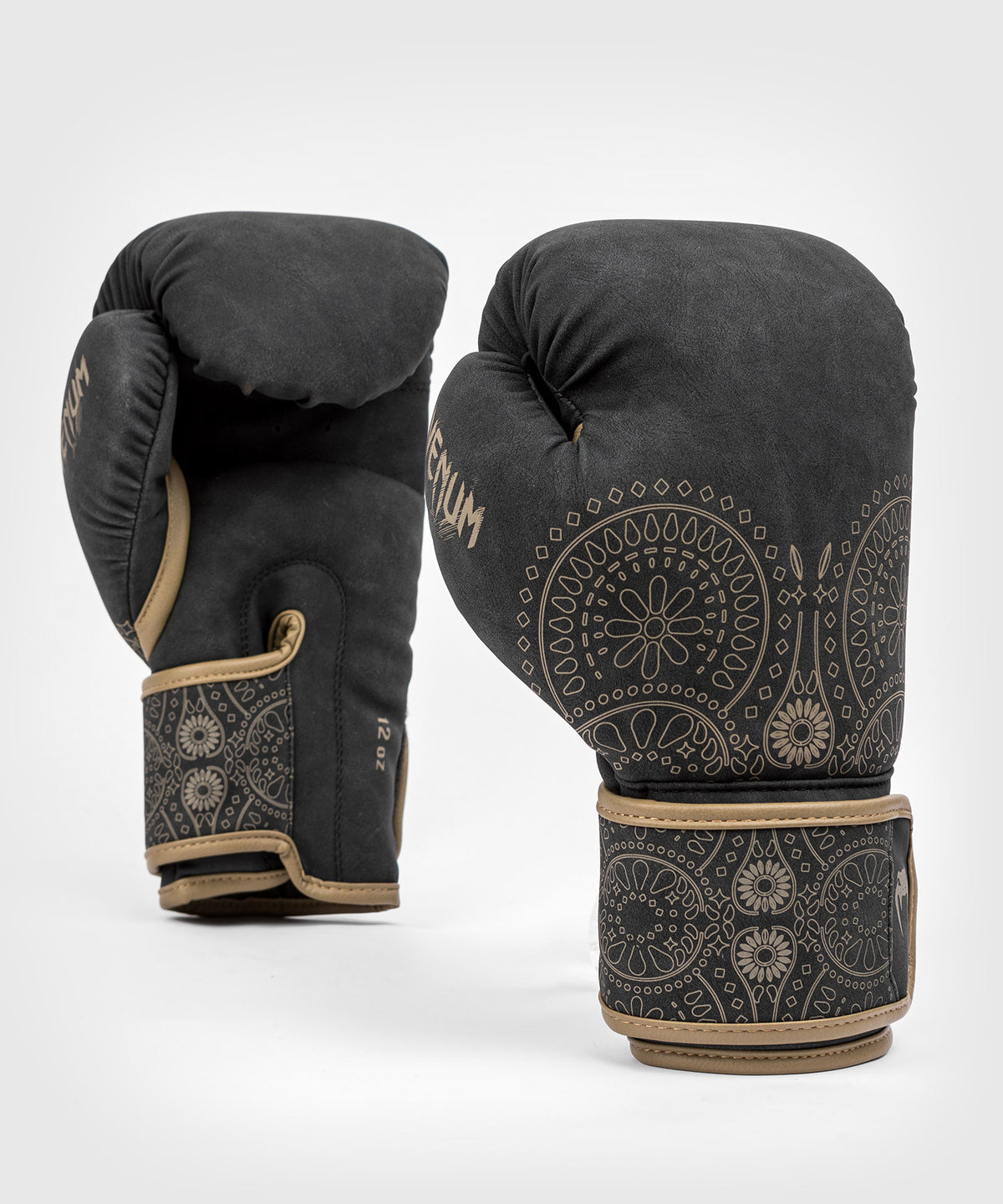 Venum Santa Muerte Dark Side - Boxhandschuhe - Schwarz/Braun