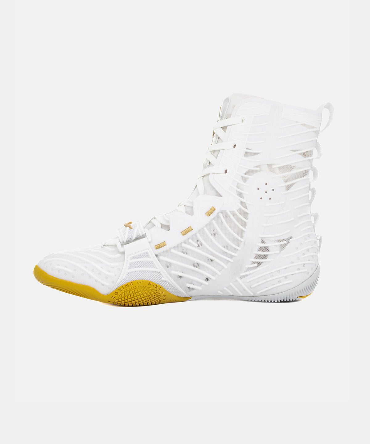 Nike Hyperko 3 Botas de Boxeo - Blanco/Oro