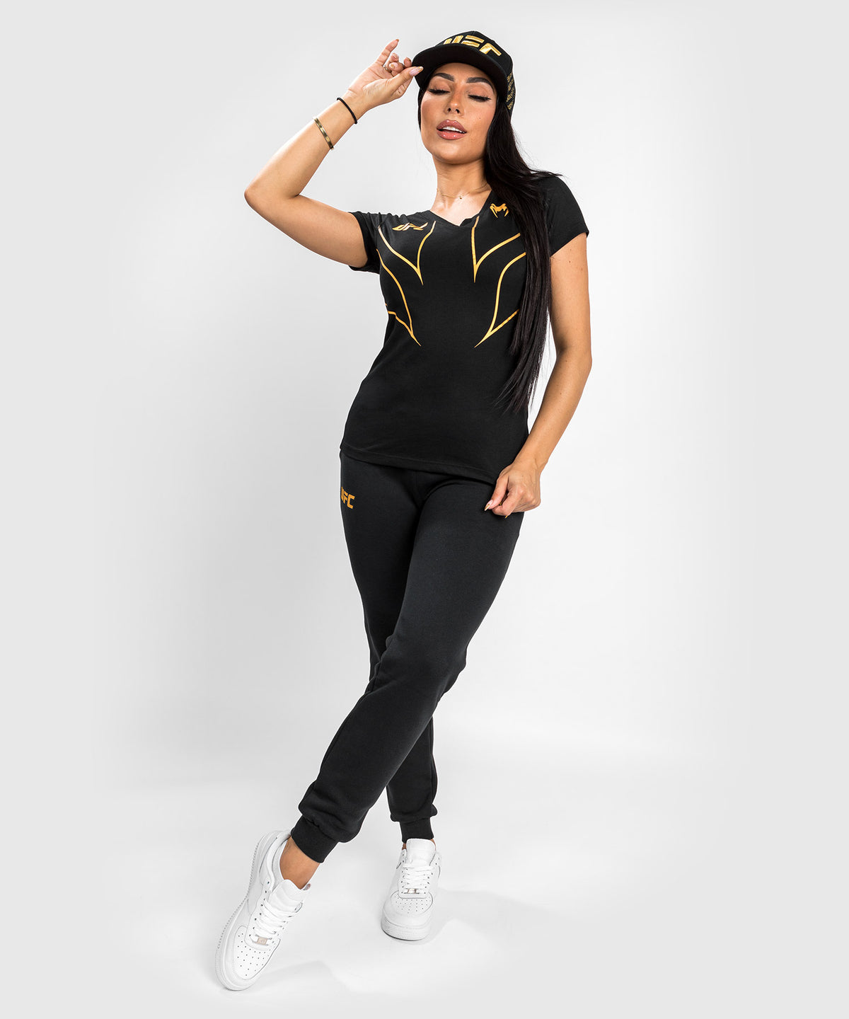 Maglietta UFC Venum Fight Night 2.0 Replica Donna - Champion