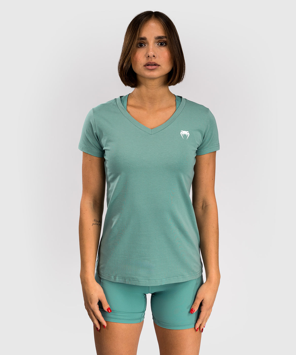 Venum Essential Damen T-Shirt - Aqua Grün