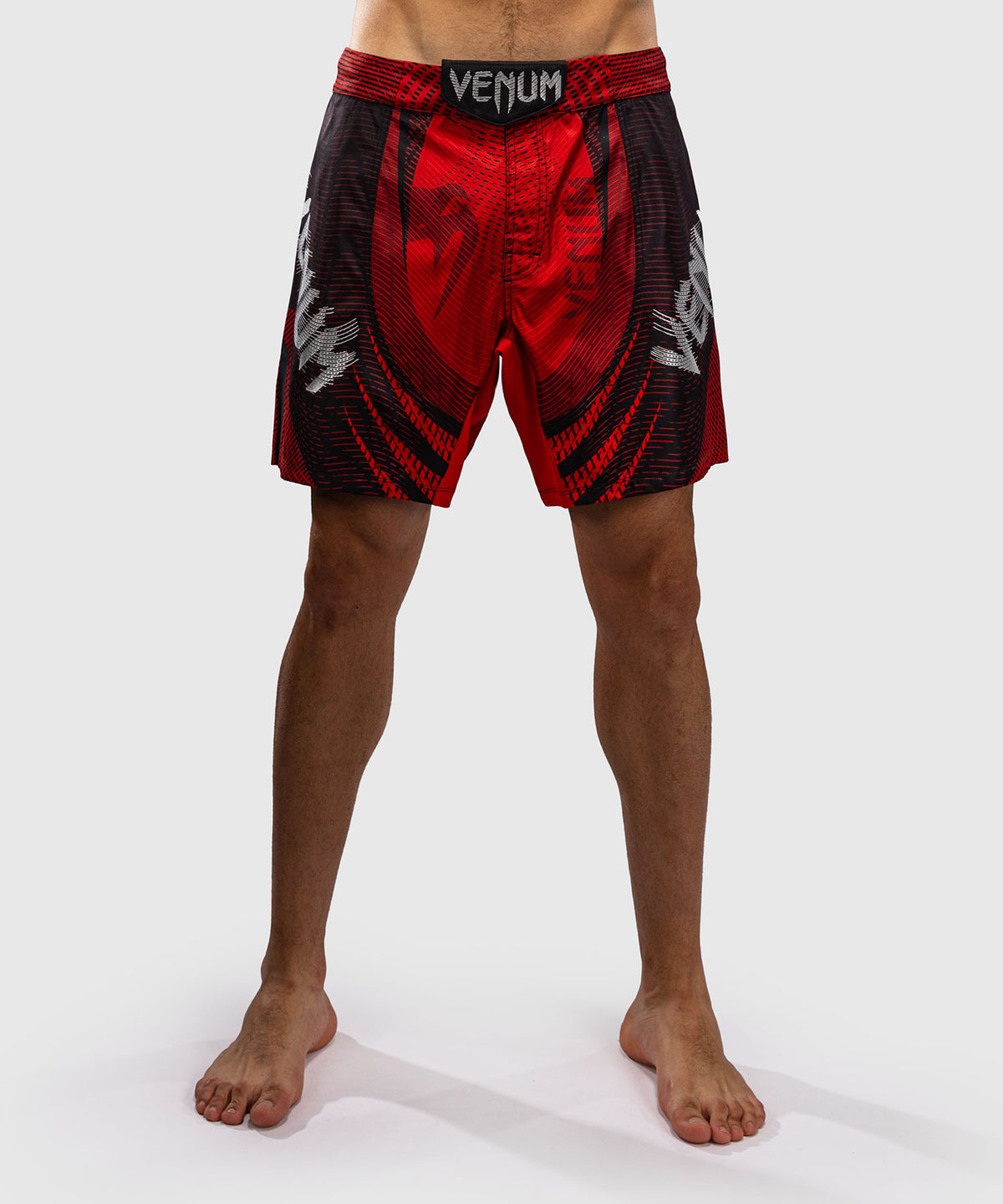 Venum Galactic 3.0 Fightshorts - Rot/Silber