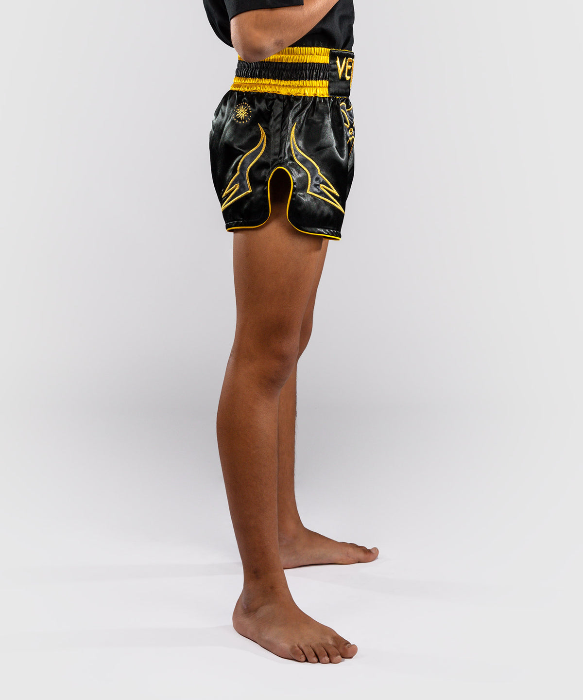 Short de Muay Thai Pour Enfant Venum Bangkok Fury - Noir/Or