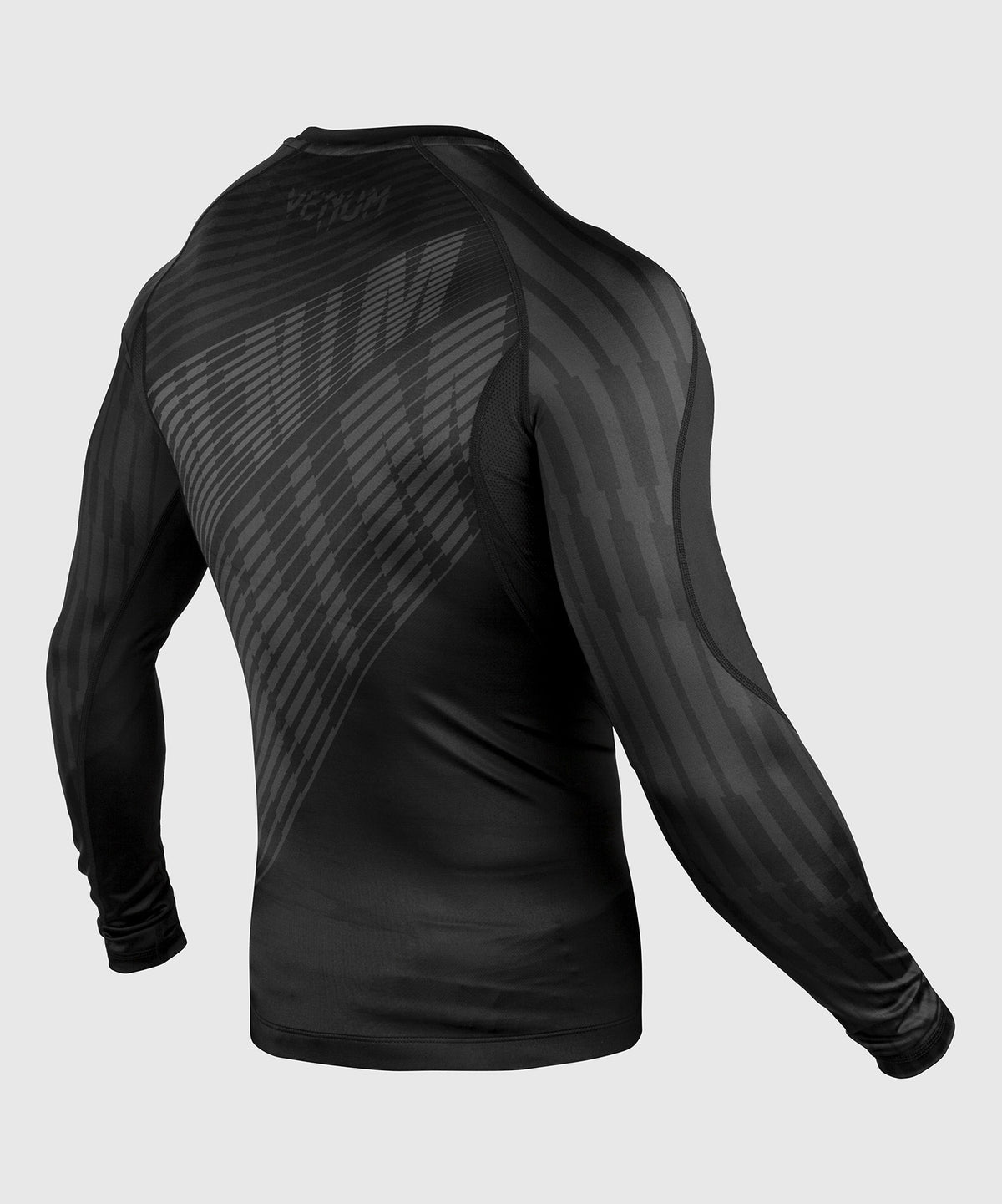 Venum Plasma Rashguard - Langarm - Schwarz/Schwarz