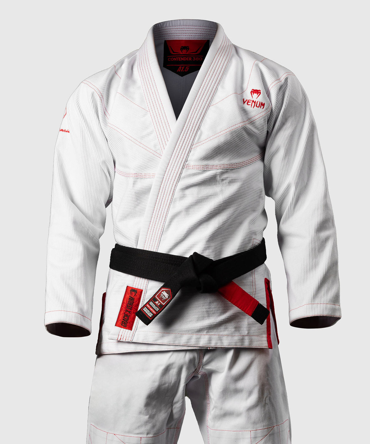 Venum x Roger Gracie Signature BJJ Gi - White/Red