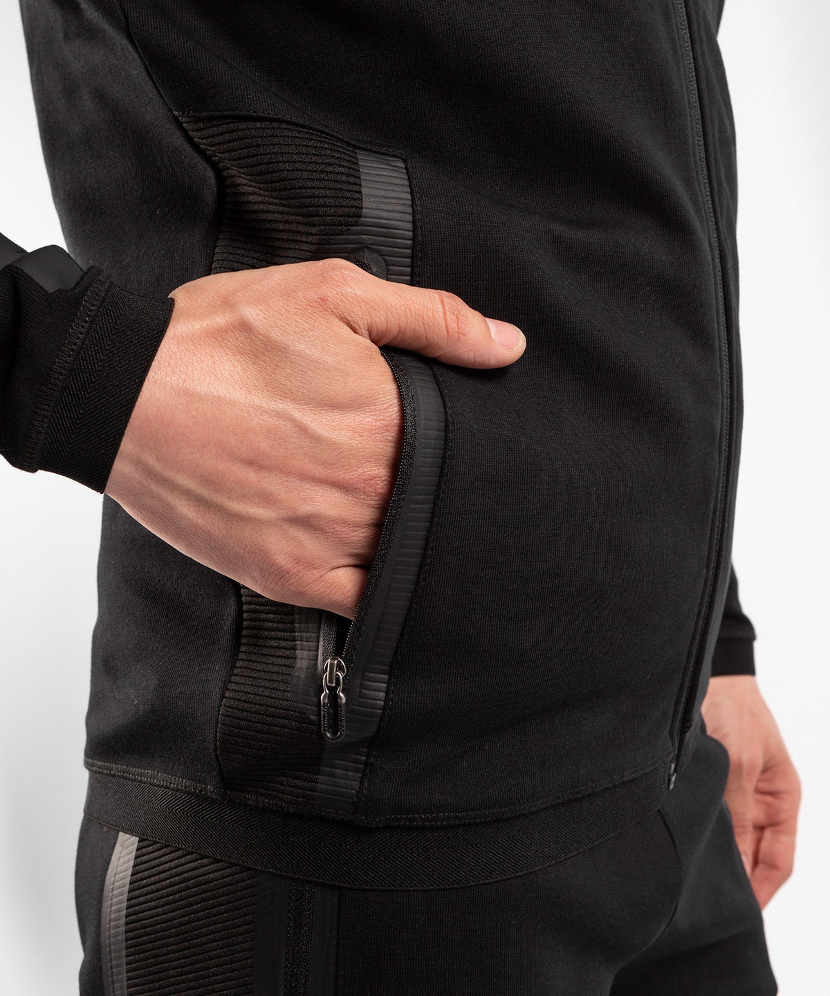 Sweatshirt à Capuche Venum Laser Evo 2.0 - Noir/Noir