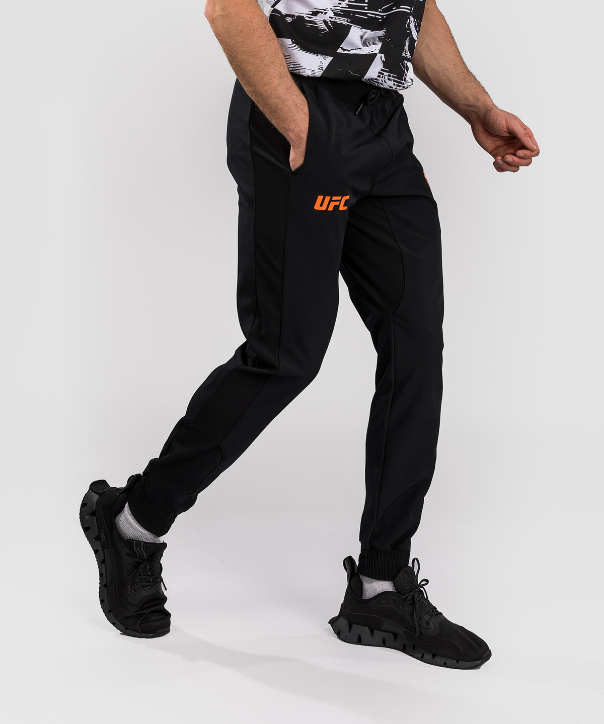 Men's UFC Zenith by Venum Black Authentic Fight Week Pant