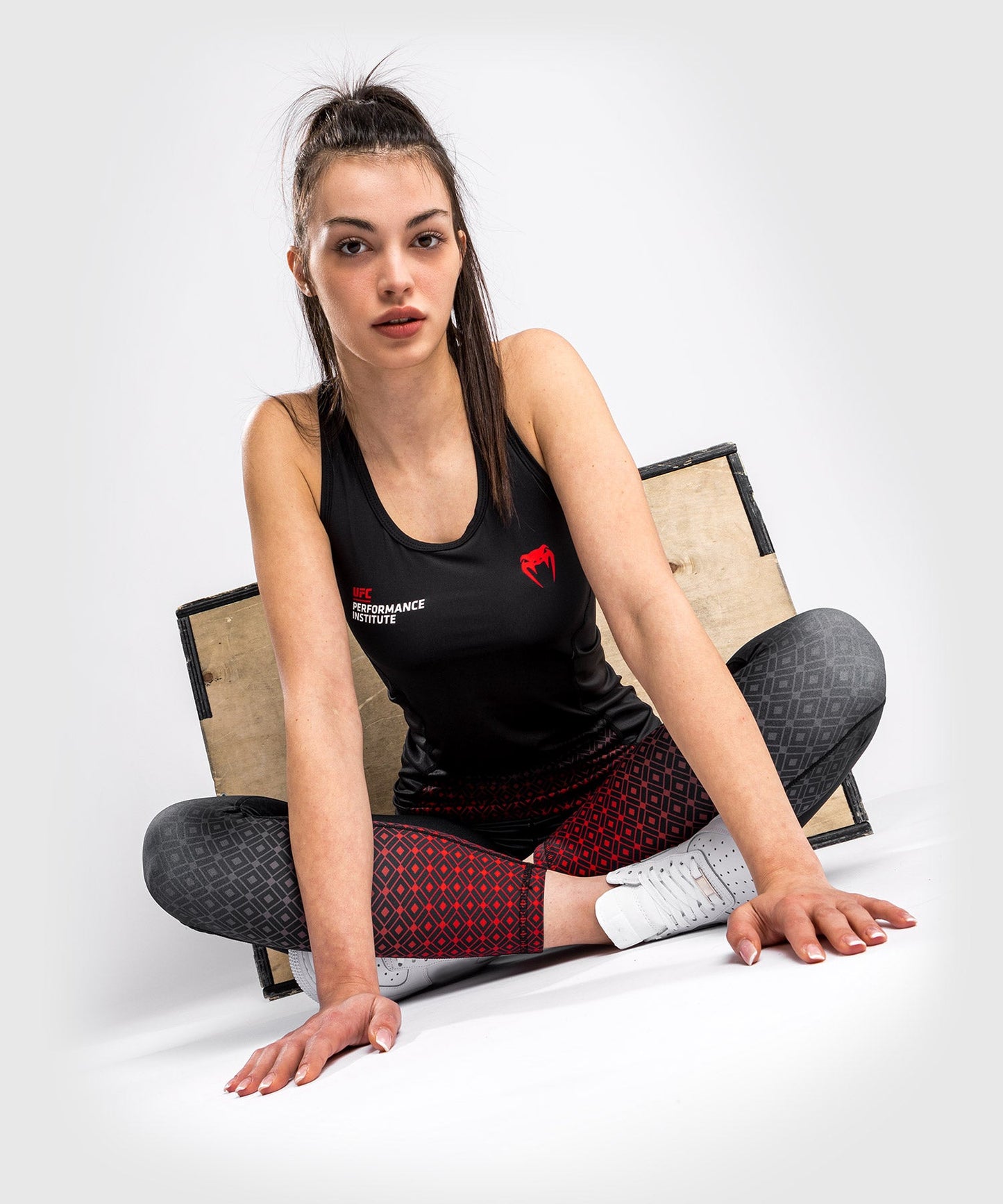 Dry Tech UFC Venum Performance Institute Tank Top - For Women - Black/Red