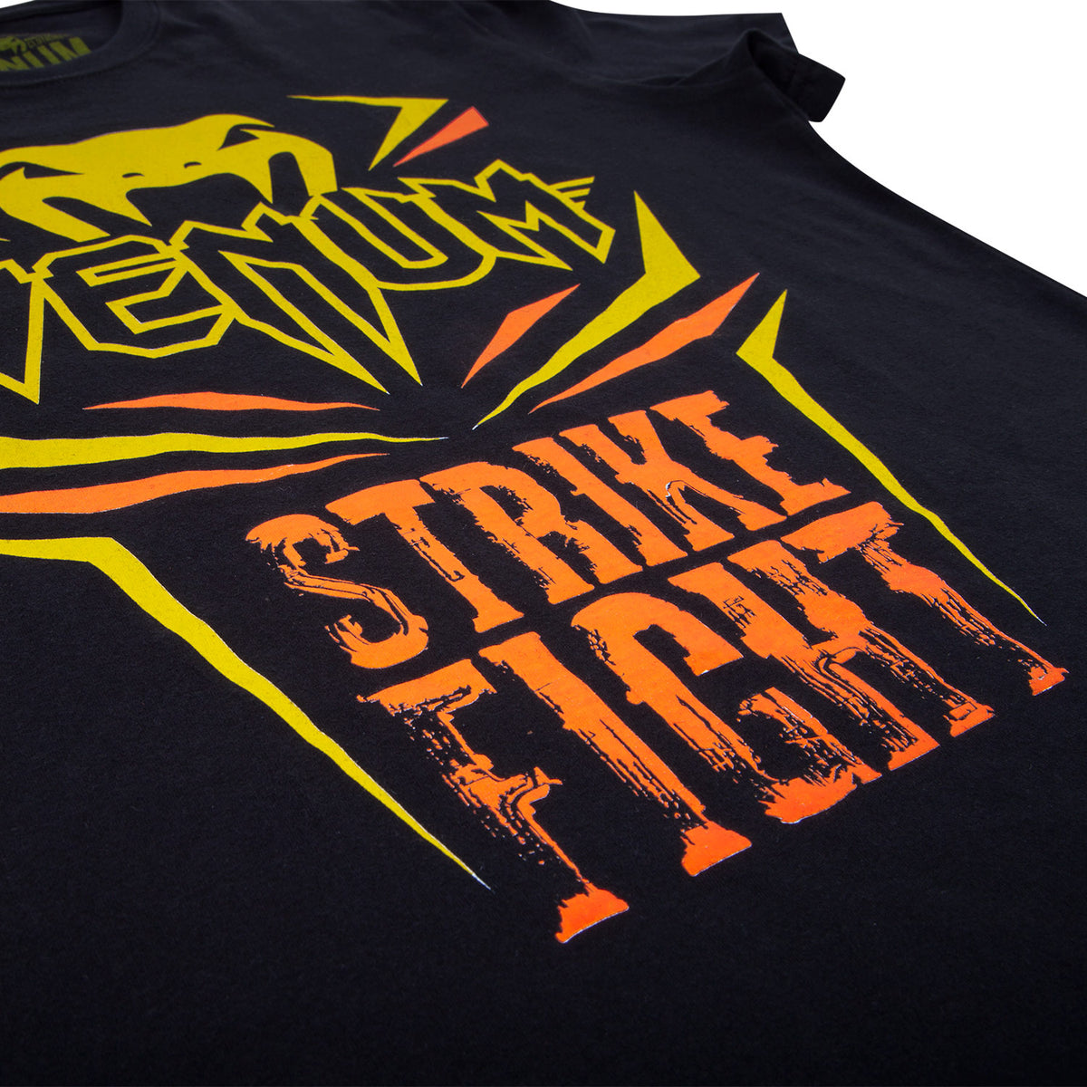 Venum Strike Fight T-shirt - Black