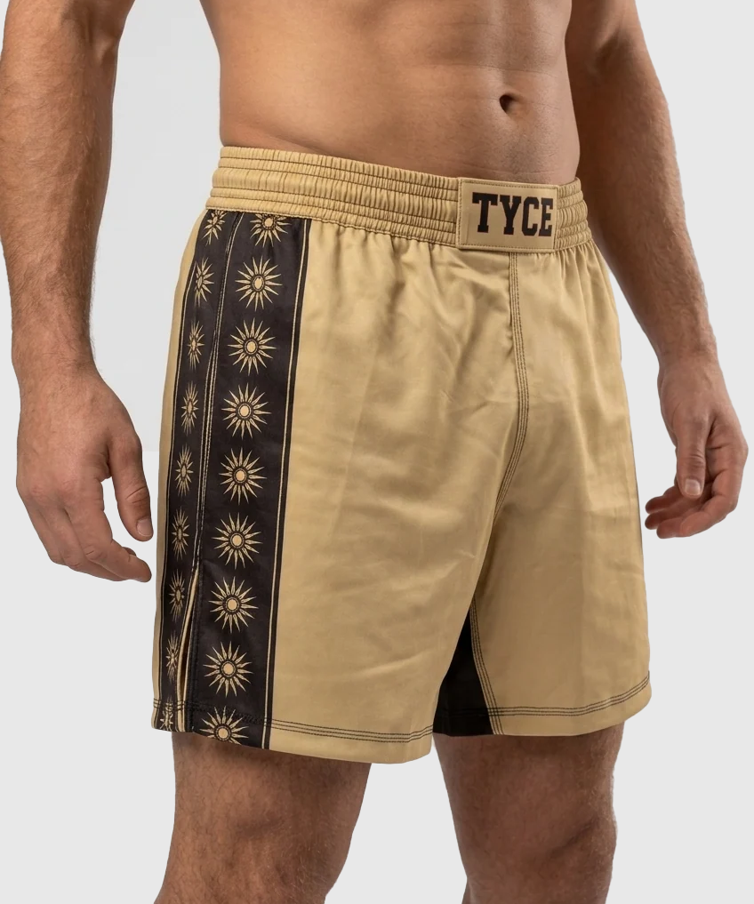 TYCE CULTURE OF WAR Alexander der Große Fightshorts - Gold