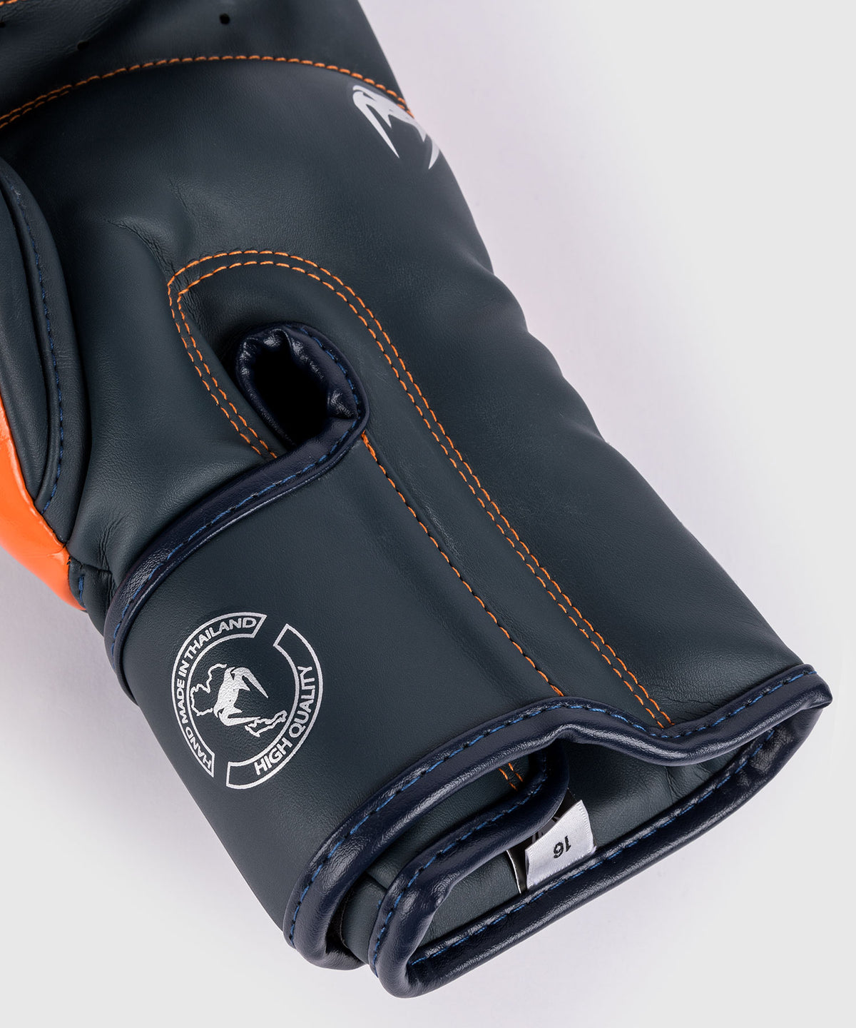 Venum Elite Boxhandschuhe - Navy/Silber/orange
