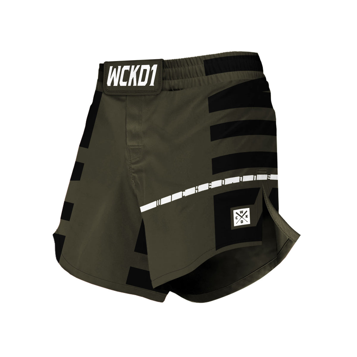 Short de MMA Wicked One Element Klaz - Kaki